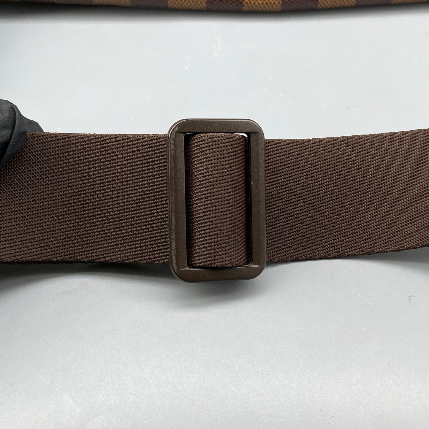 Louis Vuitton Brown Damier Ebene Canvas Messenger Shoulder Bag