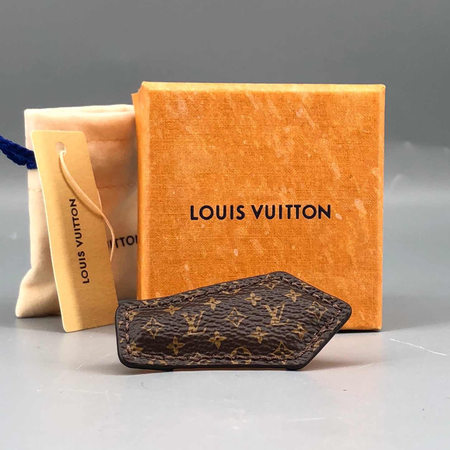Louis Vuitton Monogram Snap Hair Clip