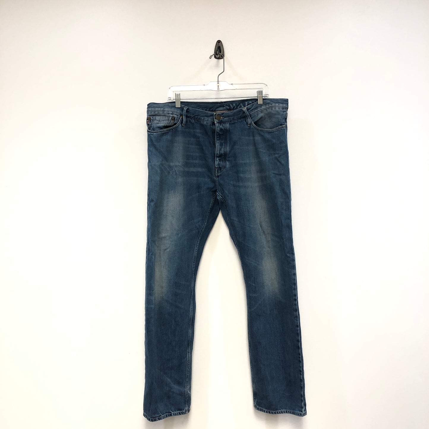 Burberry Blue Straight Leg Denim Jeans 38W 32L