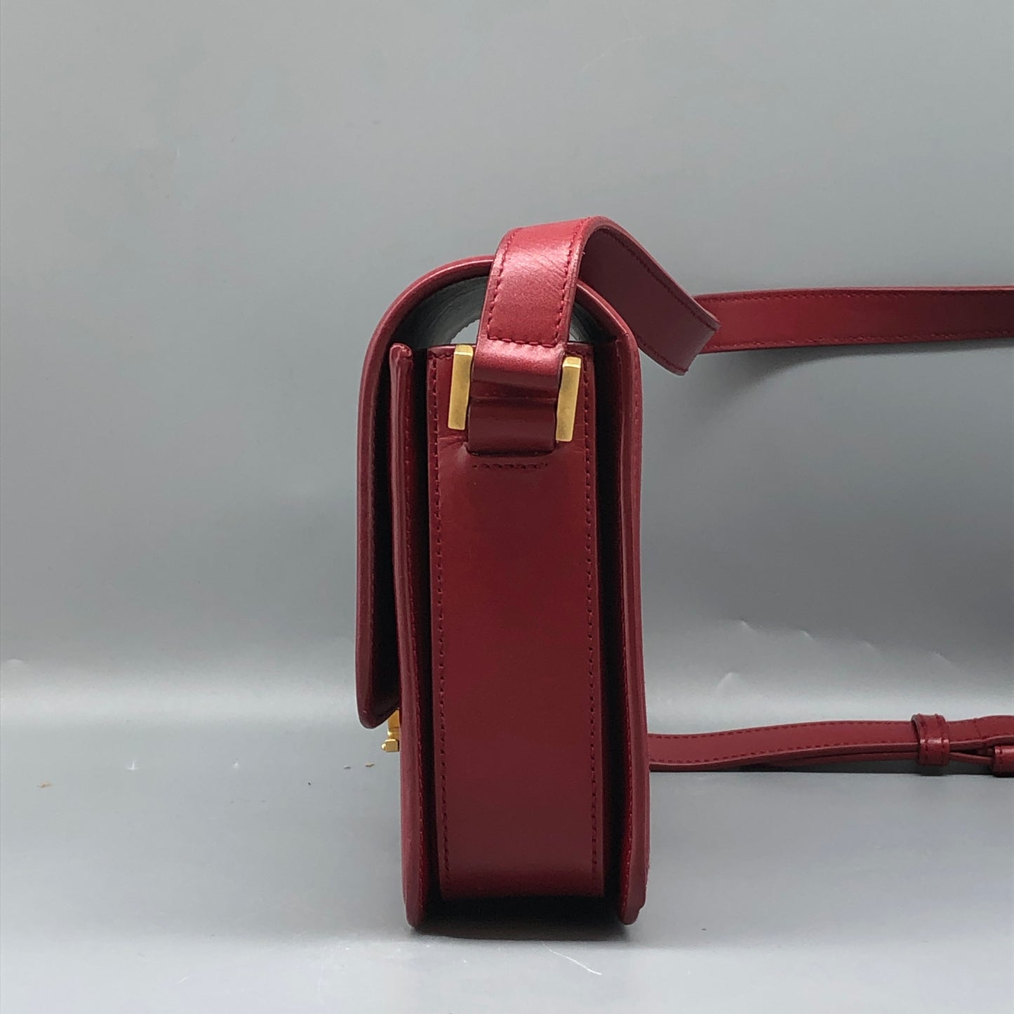 Saint Laurent Solferino Medium Shoulder Bag Red