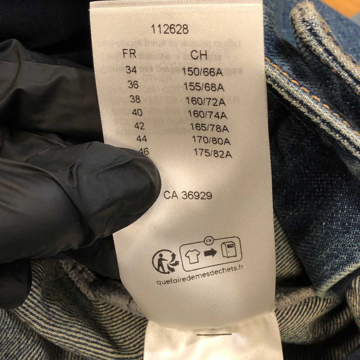Louis Vuitton Blue Jeans size 38