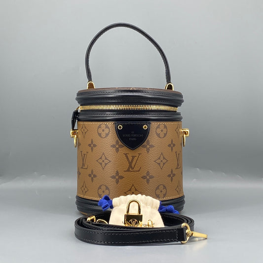 Louis Vuitton Brown Monogram Cannes Vanity Bucket Bag