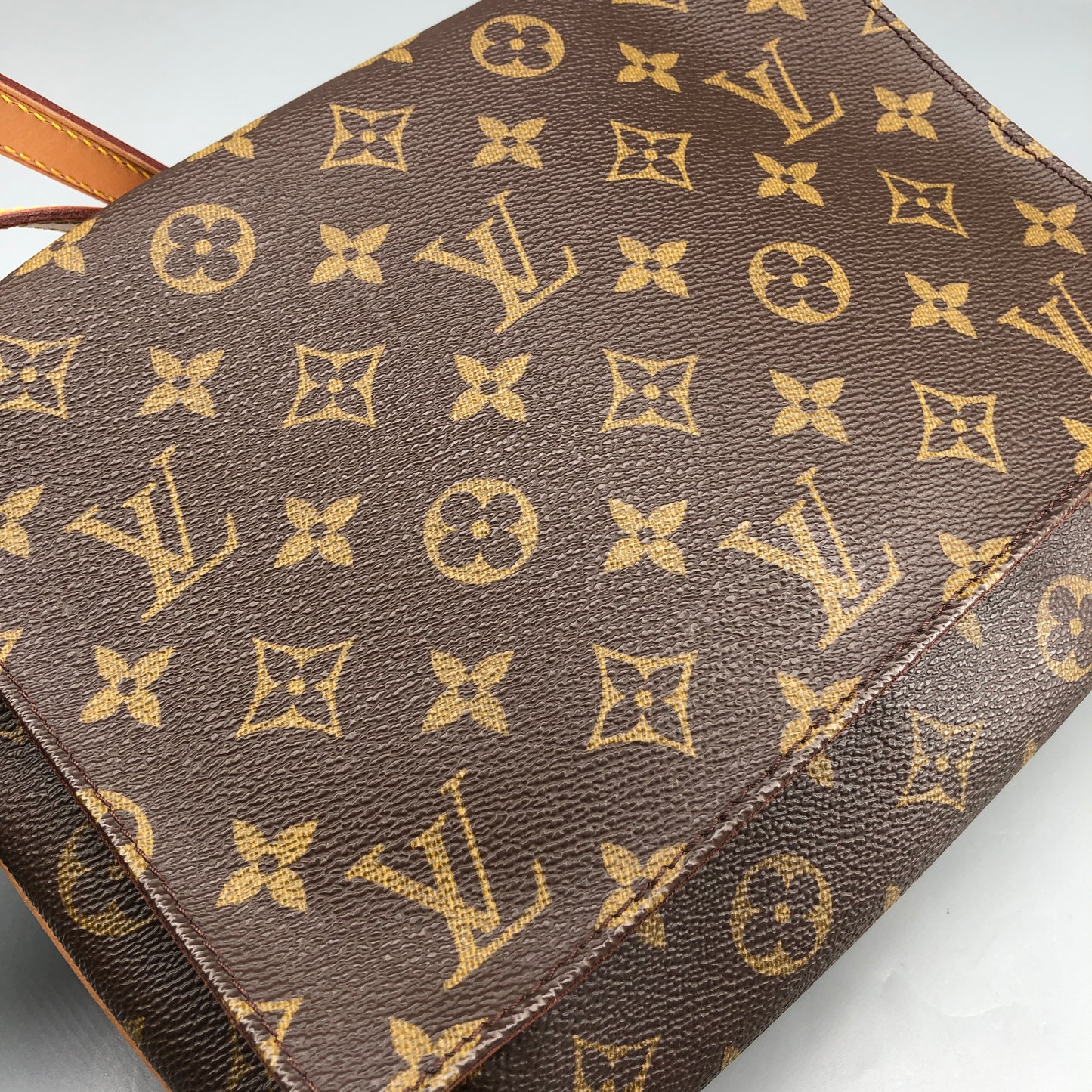 Louis Vuitton Monogram Musette Tango Crossbody Bag Brown