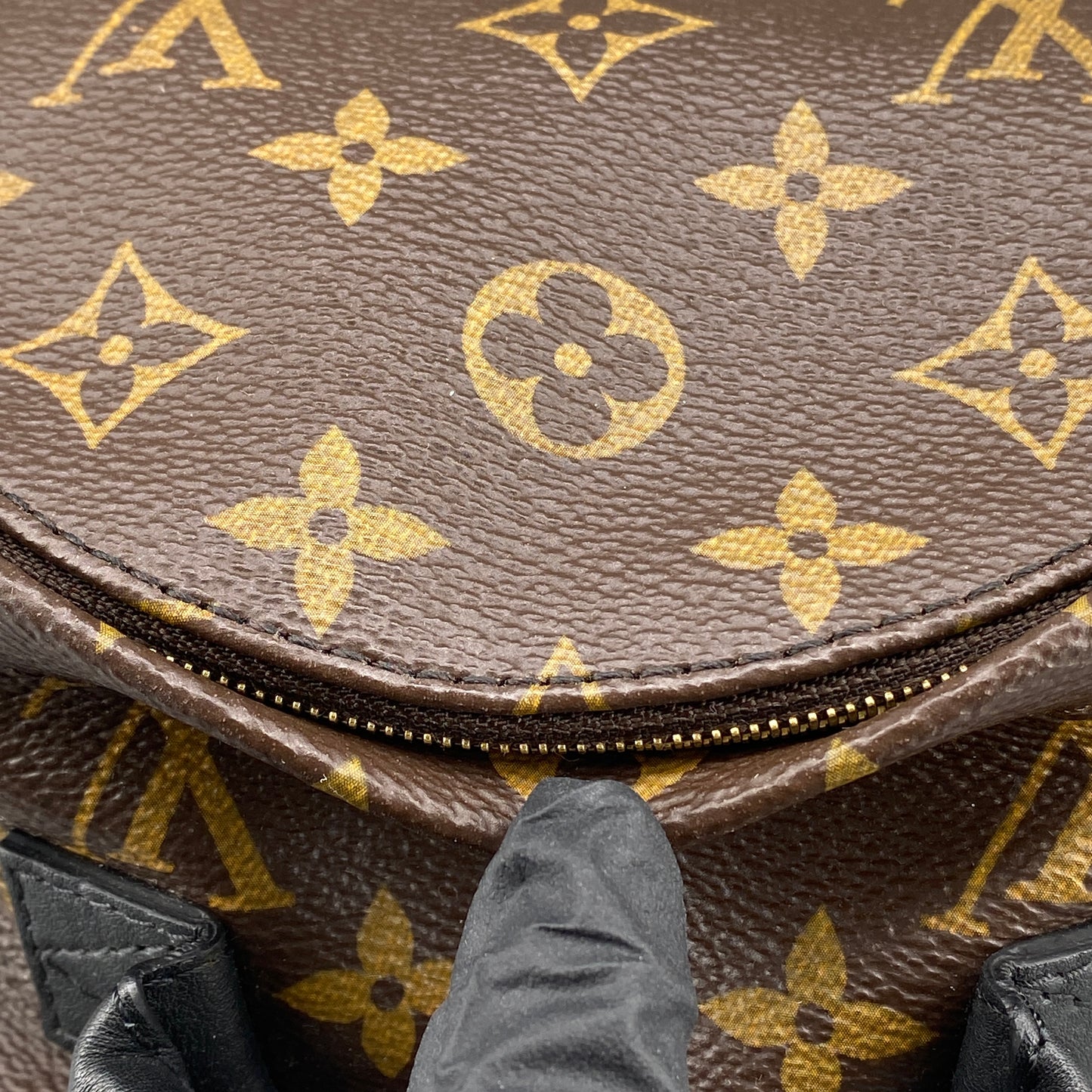 Louis Vuitton Mini Palm Springs Brown Monogram Canvas Backpack