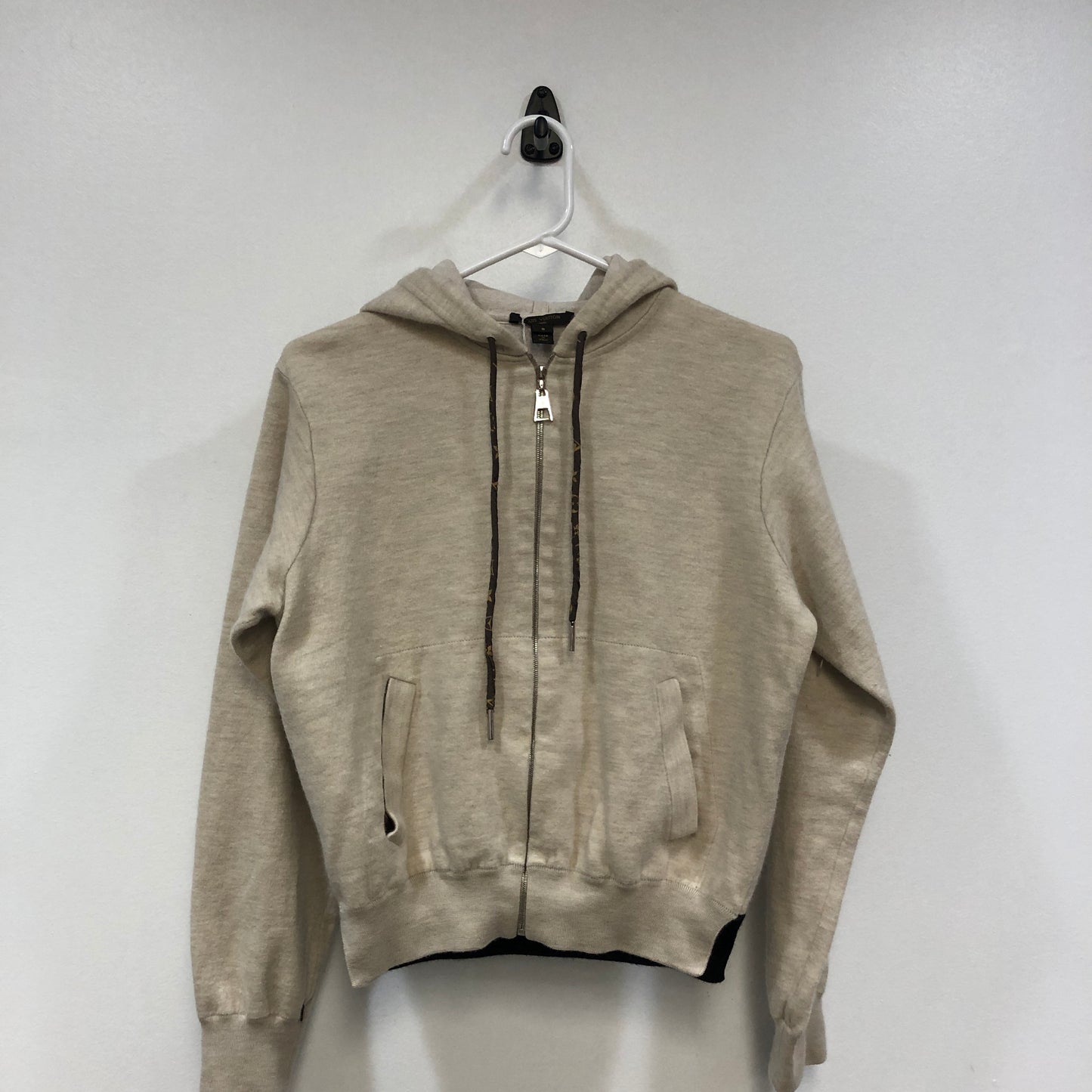 Louis Vuitton Beige Tracksuit Set Hoodie & Jogger Pants Size S