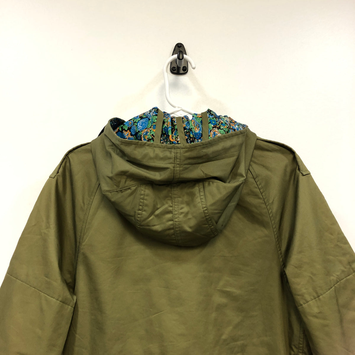 Coach Oliver Green Hooded Parka Jacket Size XS