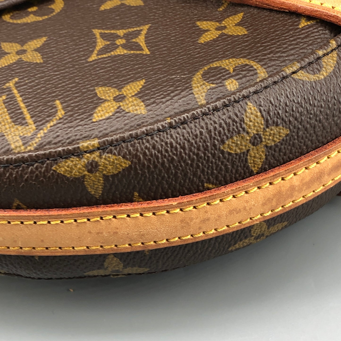 Louis Vuitton Vintage Monogram Chantilly Crossbody Bag Brown