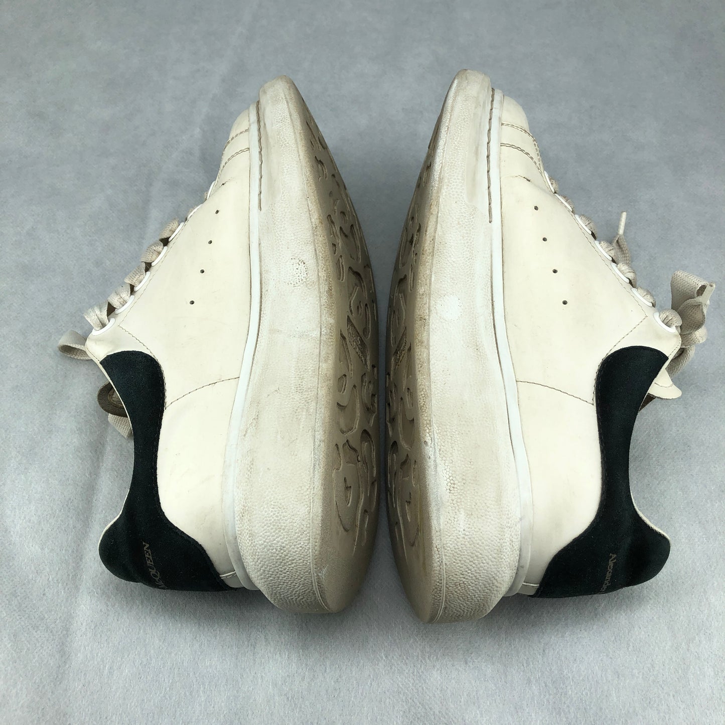 Alexander McQueen Oversized Sneakers Size 36.5 Black/White
