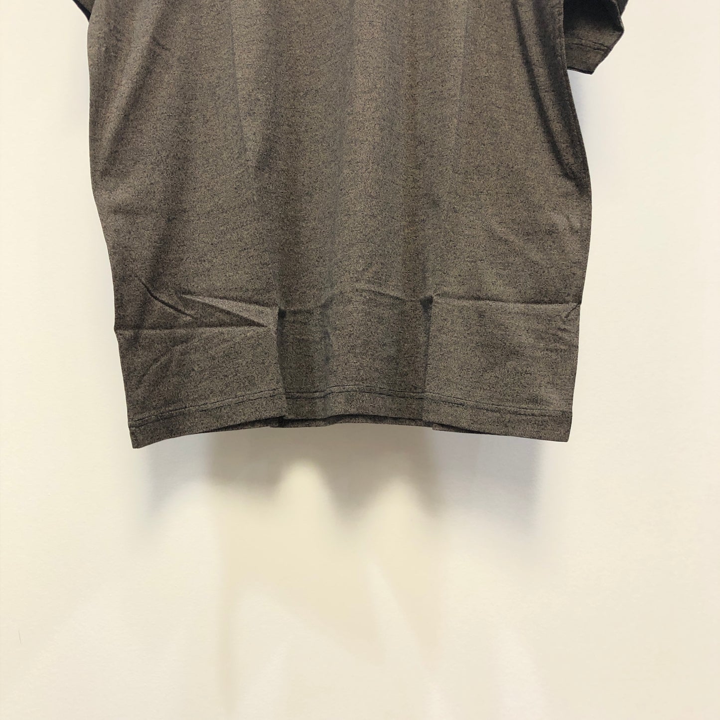 Giovanni Valentino Bark Brown V-neck Short Sleeve Knit T-shirt XL