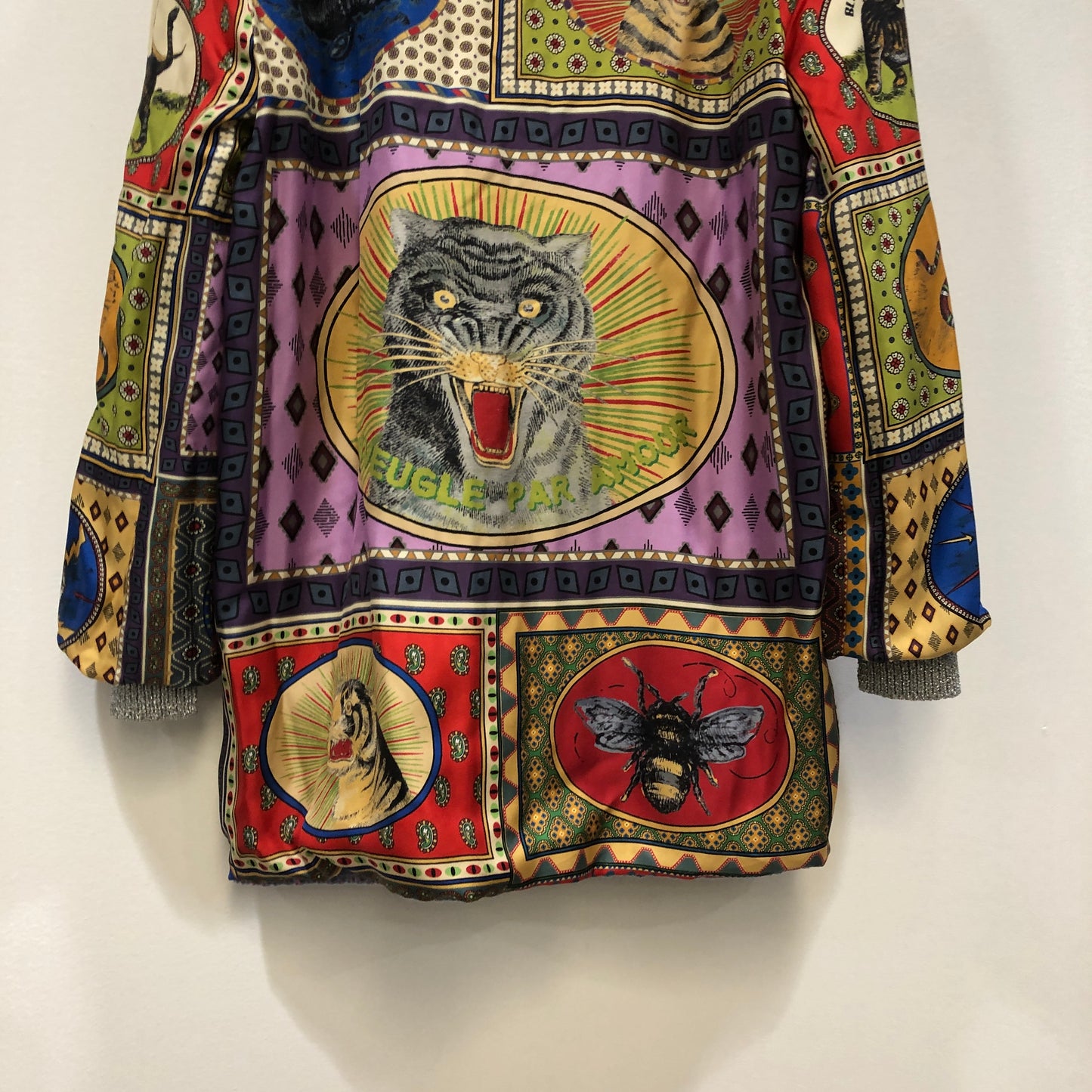 Gucci Multicolor Reversible Cardigan Size S