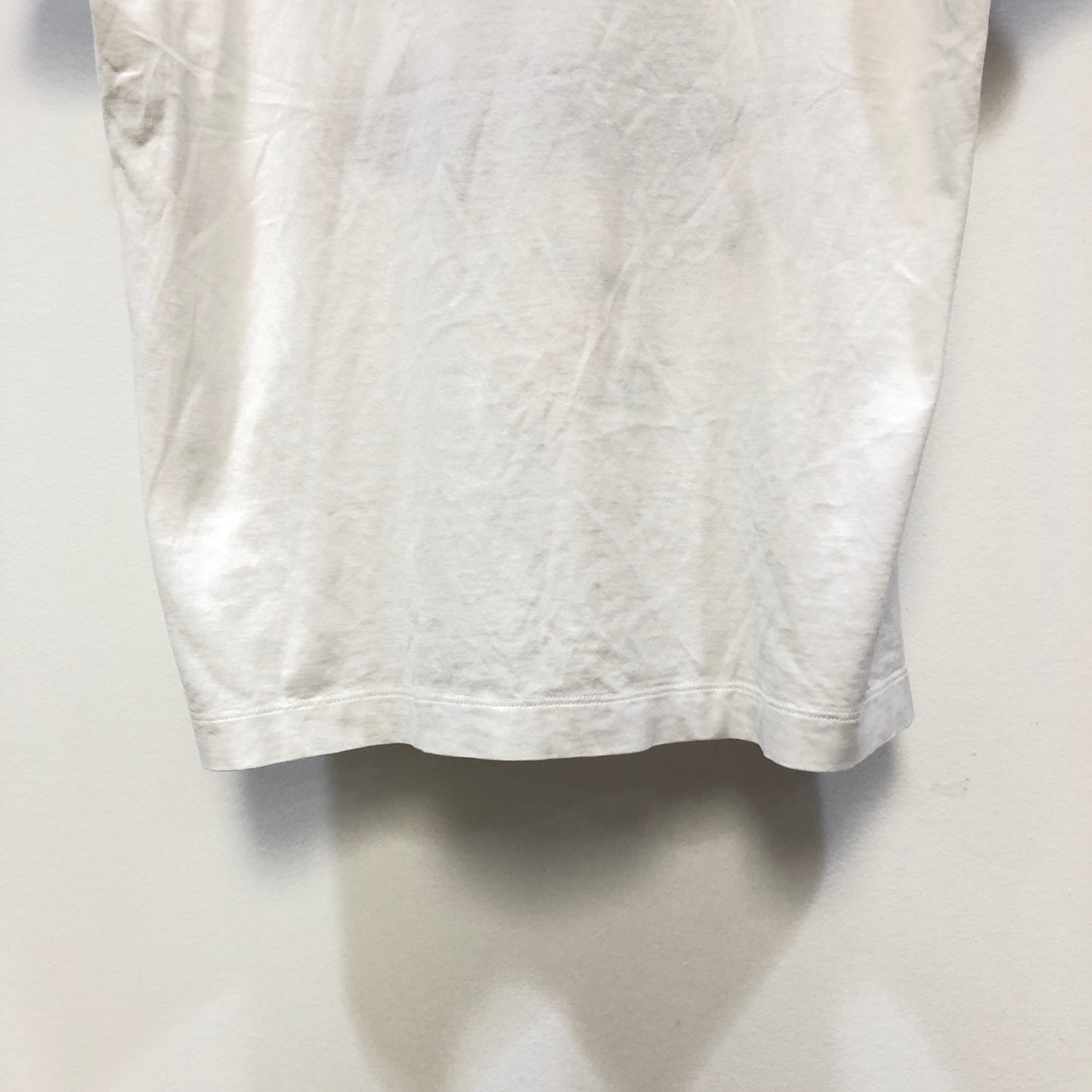 Dolce & Gabbana White Floral Print Short Sleeve T‑Shirt Size 44