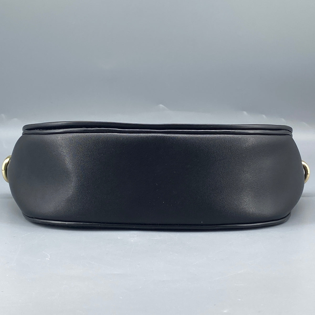 Versace Jeans Couture black saddle shoulder bag