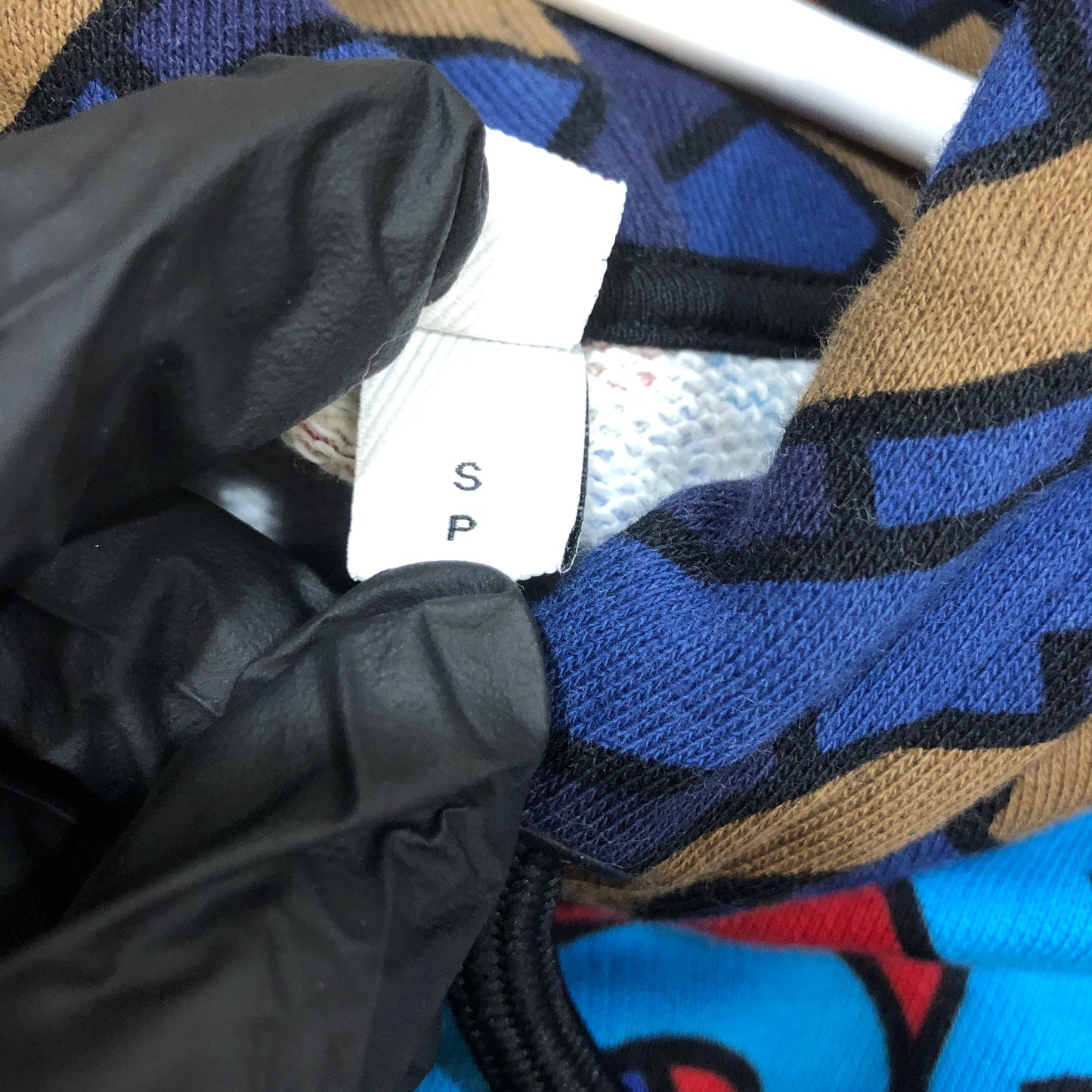 Burberry Monogram Print Hoodie Size S Multicolor