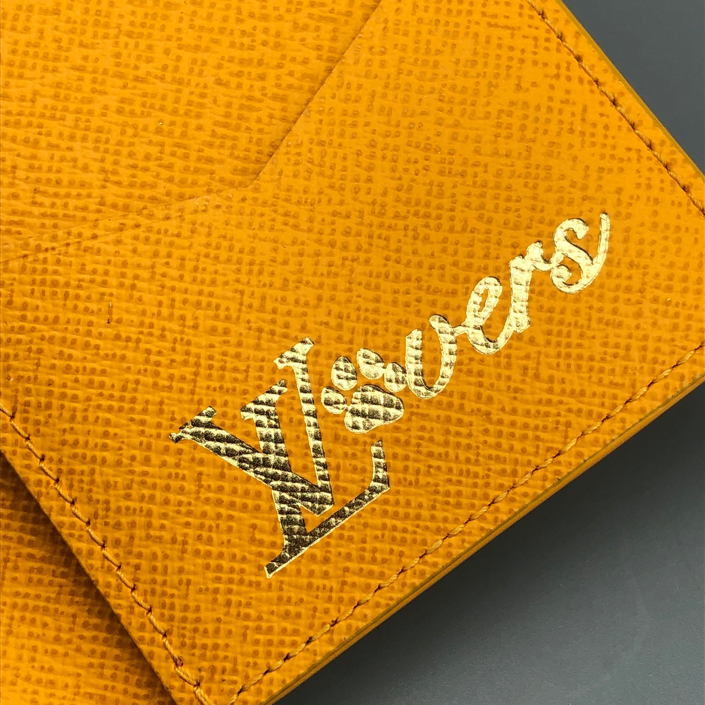 Louis Vuitton Pocket Organizer Card Holder Yellow