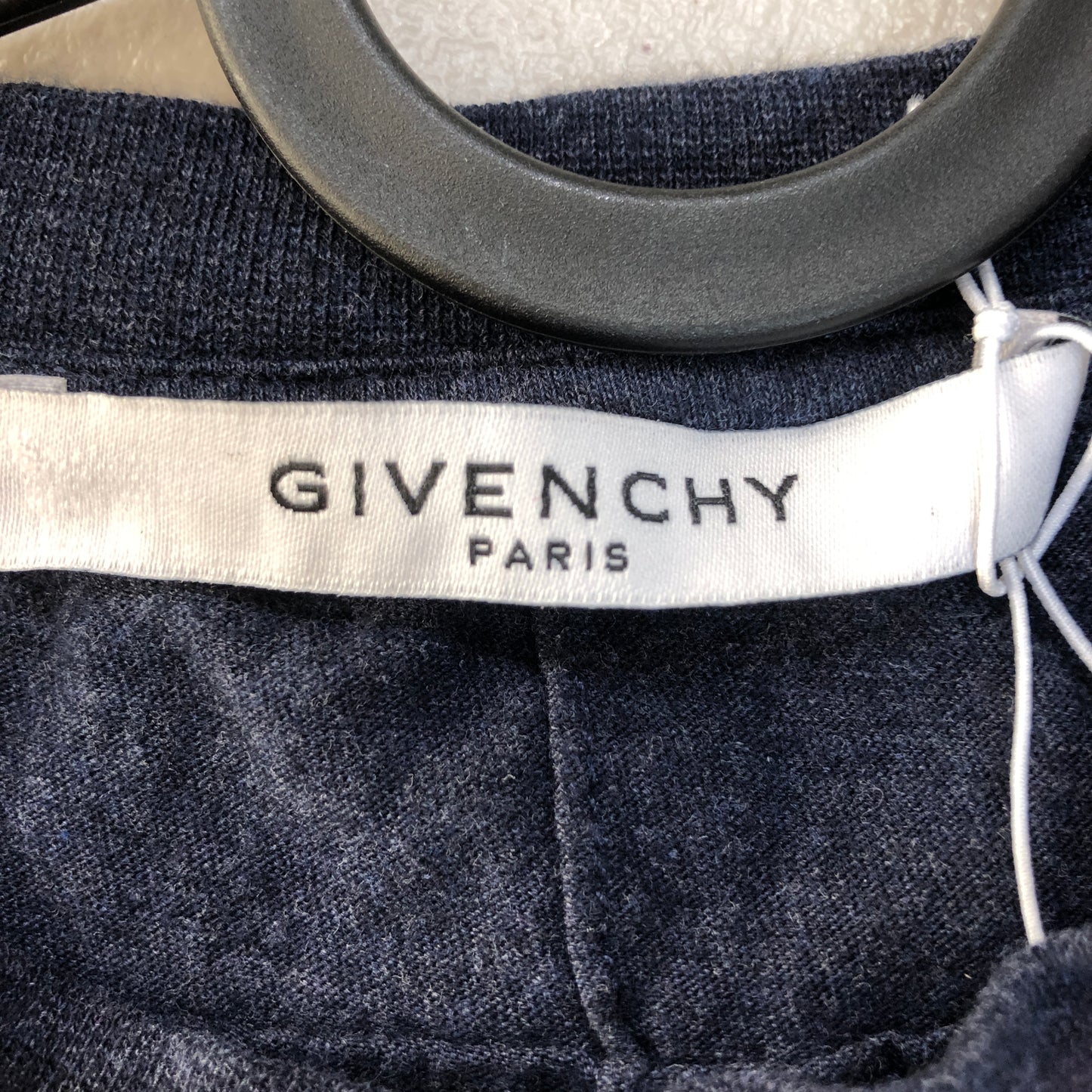 Givenchy Navy Blue Rottweiler Print T-Shirt Size XS