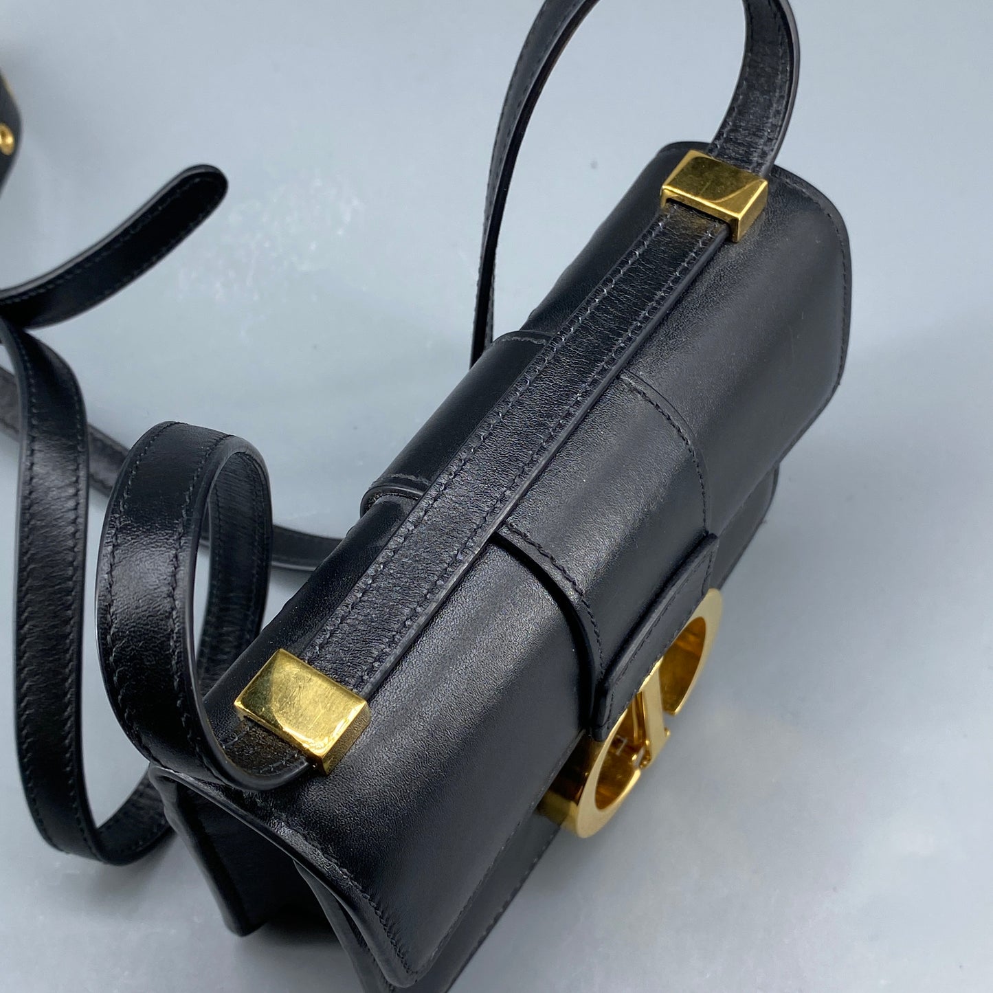 Christian Dior mini Montaigne Box Bag Black