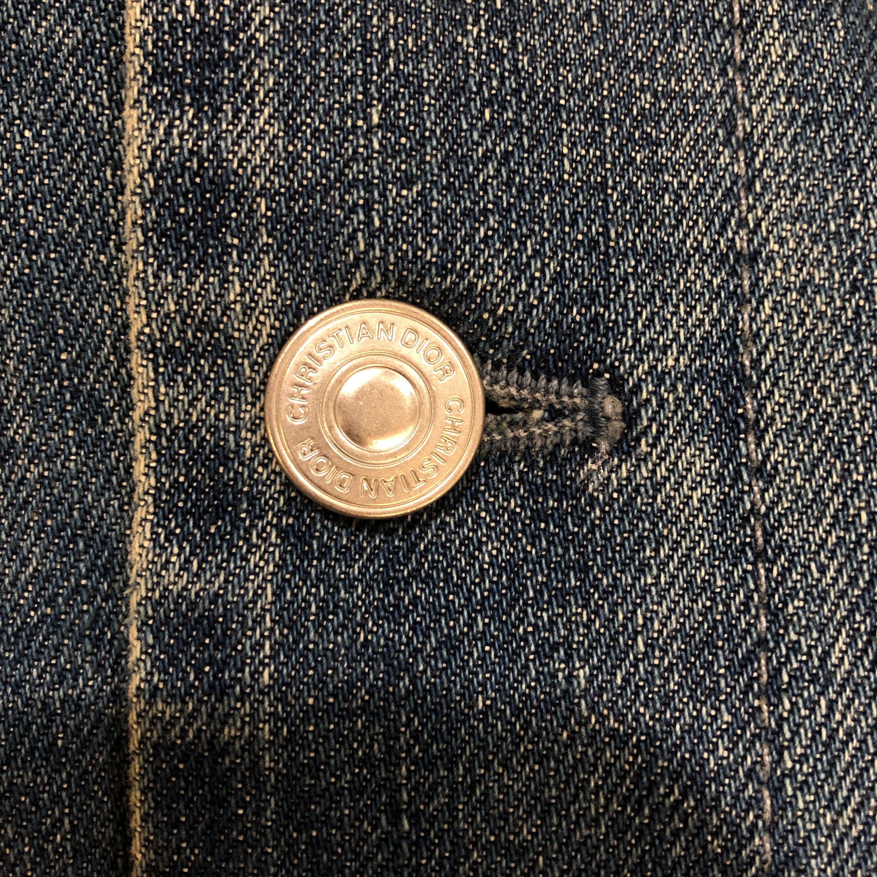 Christian Dior Multicolor Embroidered Denim Jacket 34 – Vibe