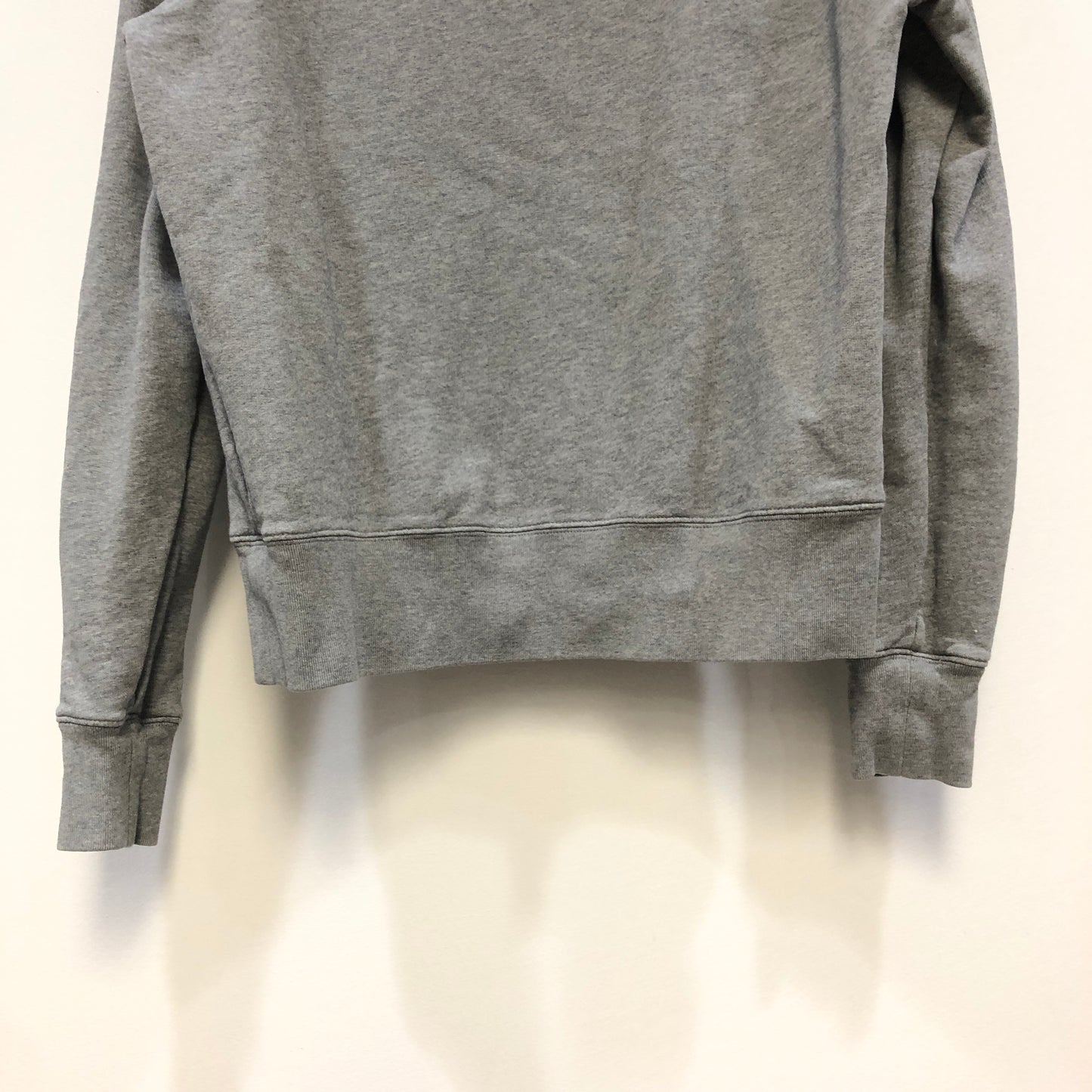 Acne Studios Grey Crew Neck Cotton Sweatshirt Size M