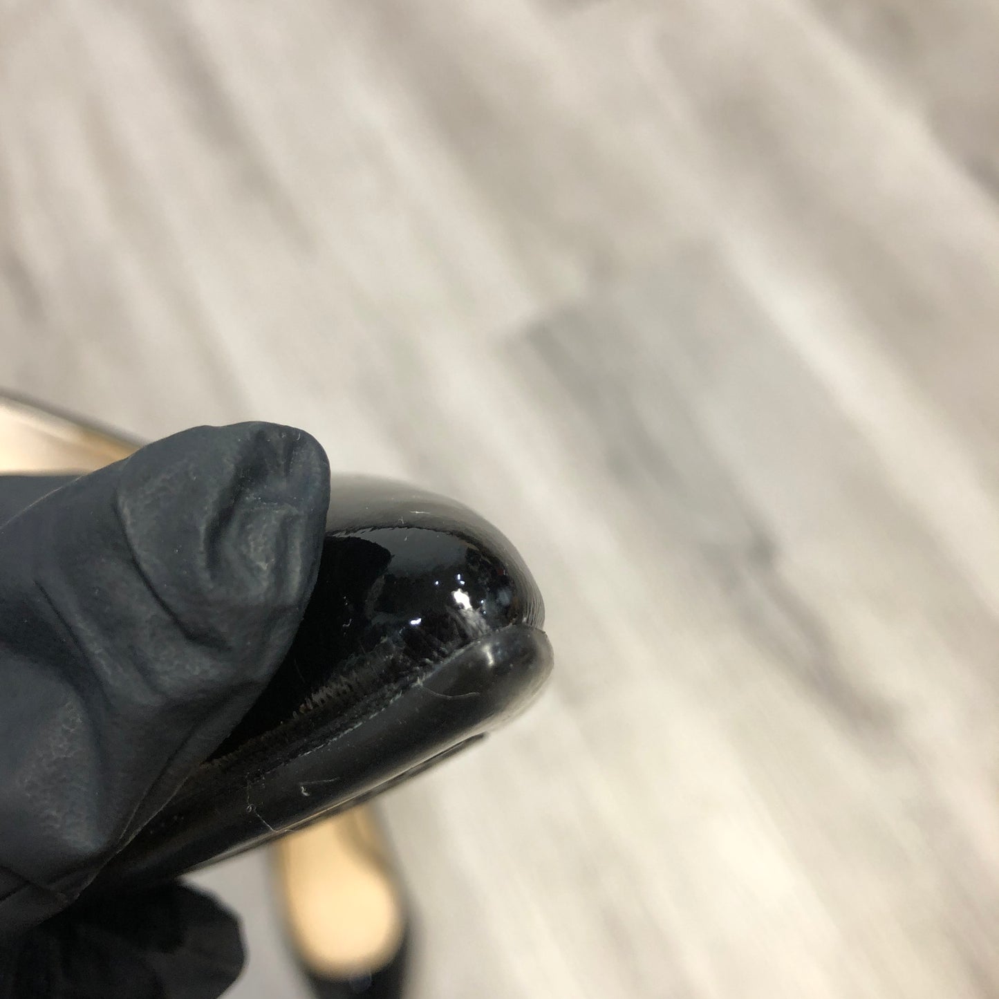 Michael Kors Patent Leather Pointed Toe Pumps 5.5M Black