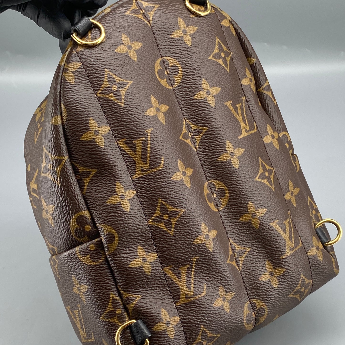 Louis Vuitton Mini Palm Springs Brown Monogram Canvas Backpack