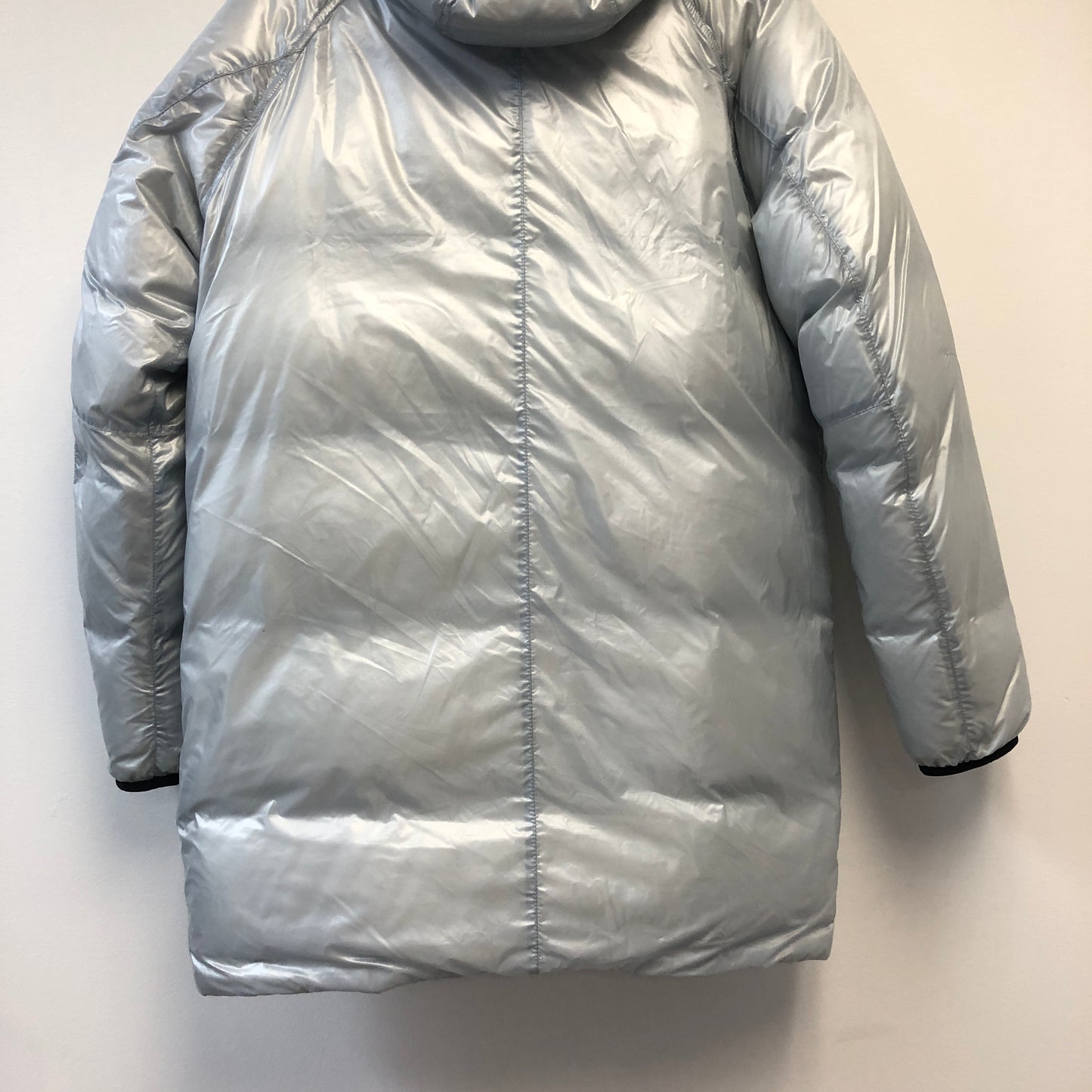 Stone Island Light Blue Pertex Down Parka Size S