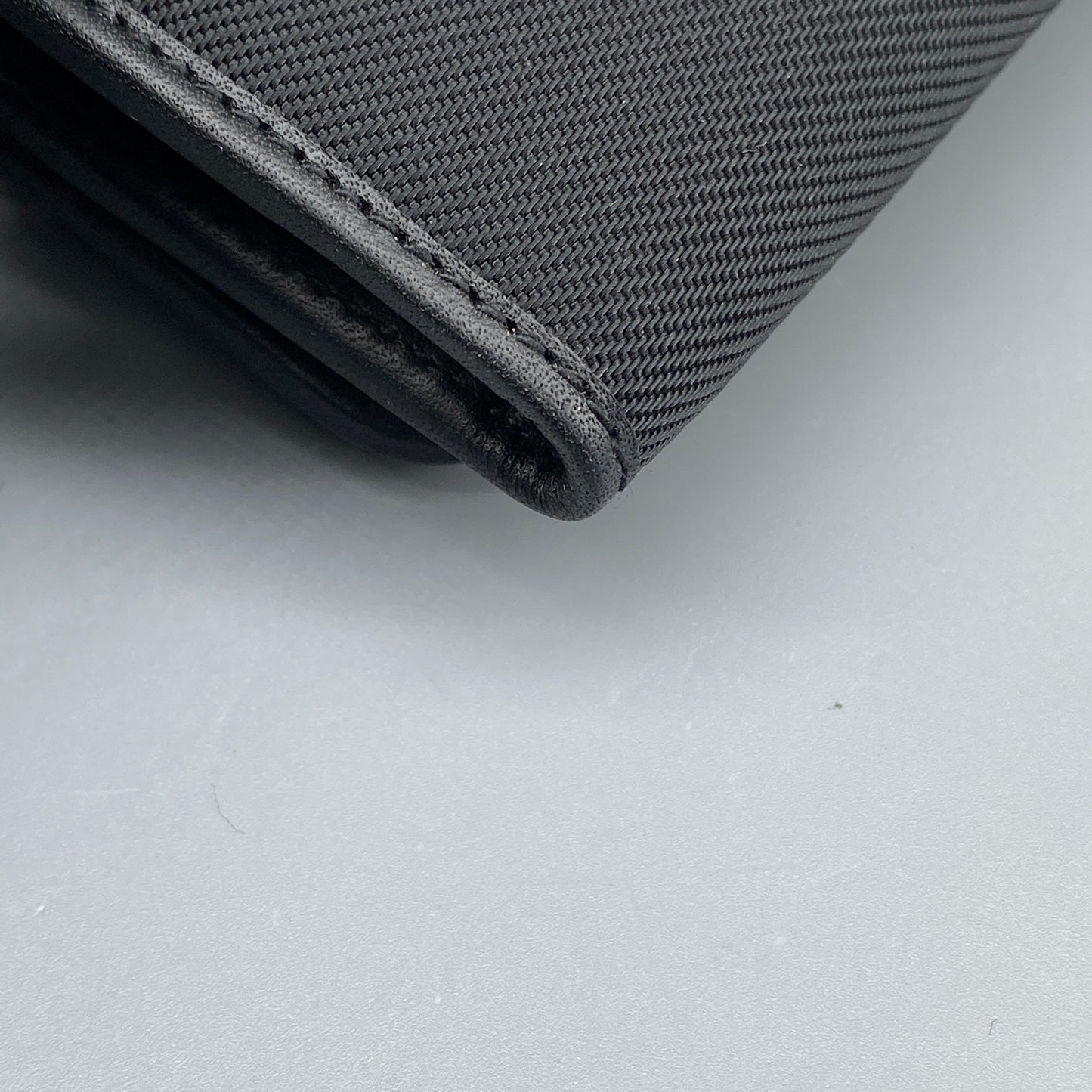 Ferragamo Black Canvas Key Case