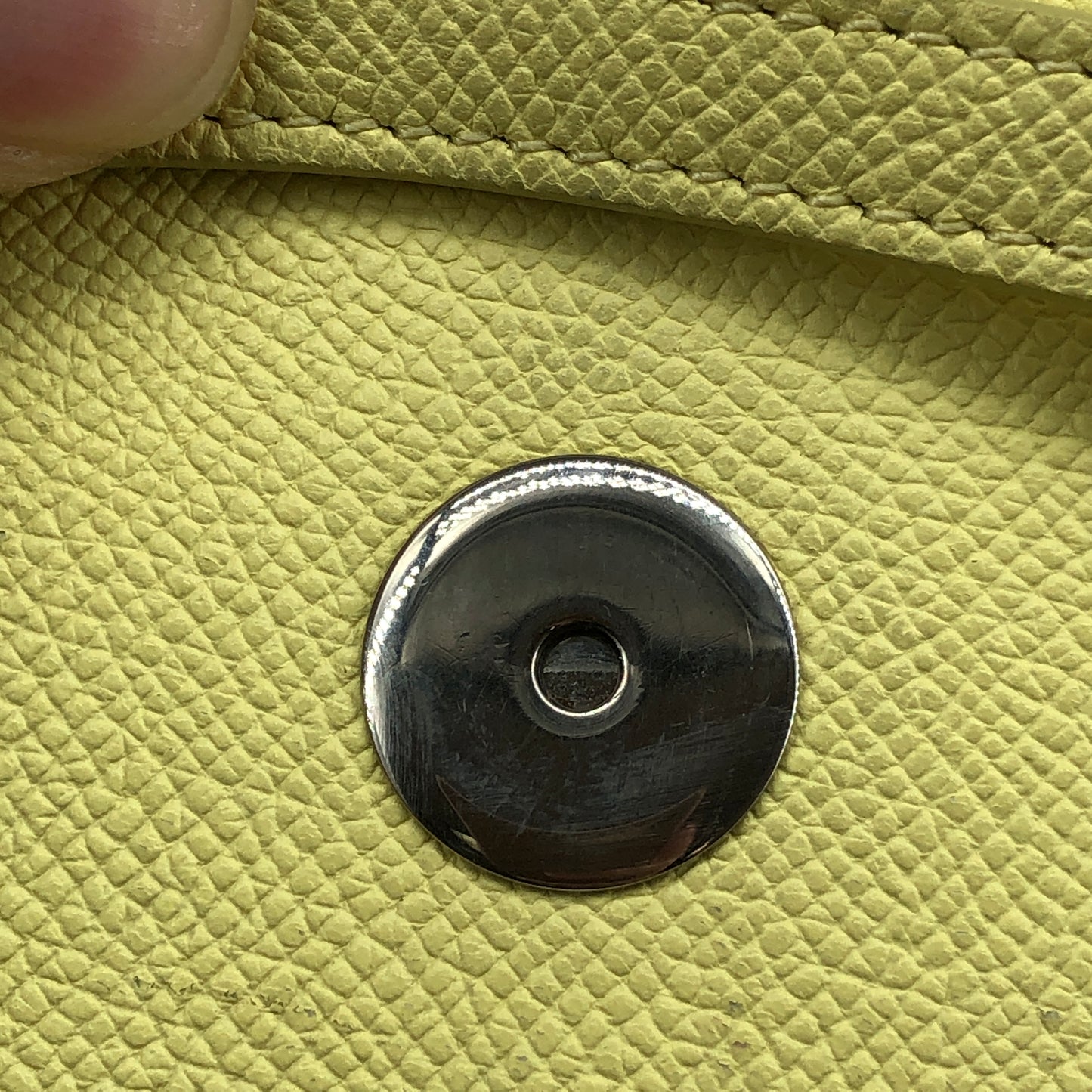 Celine Nano Belt Bag Leather Handbag Light Yellow