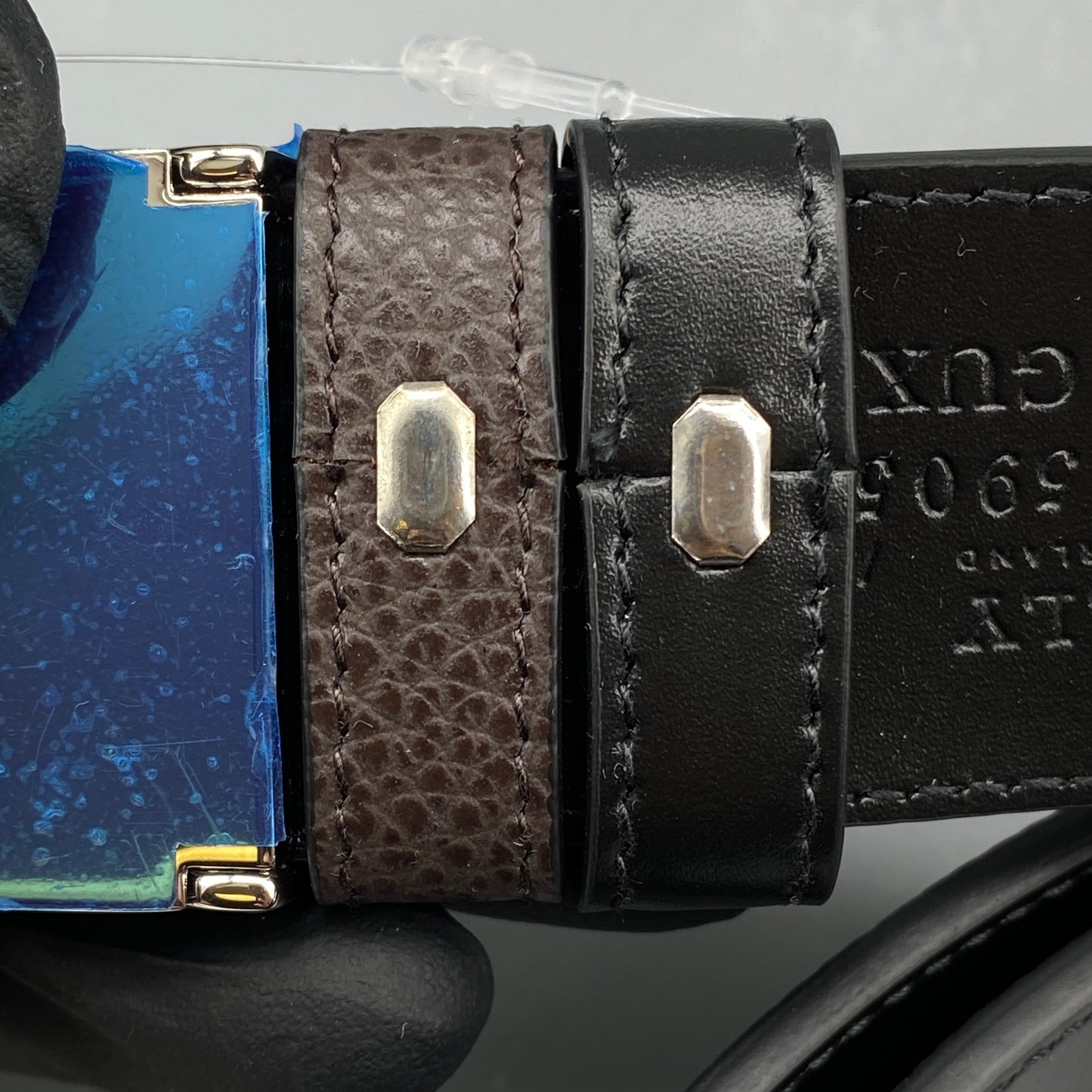 Bally Black Leather Men's Belt