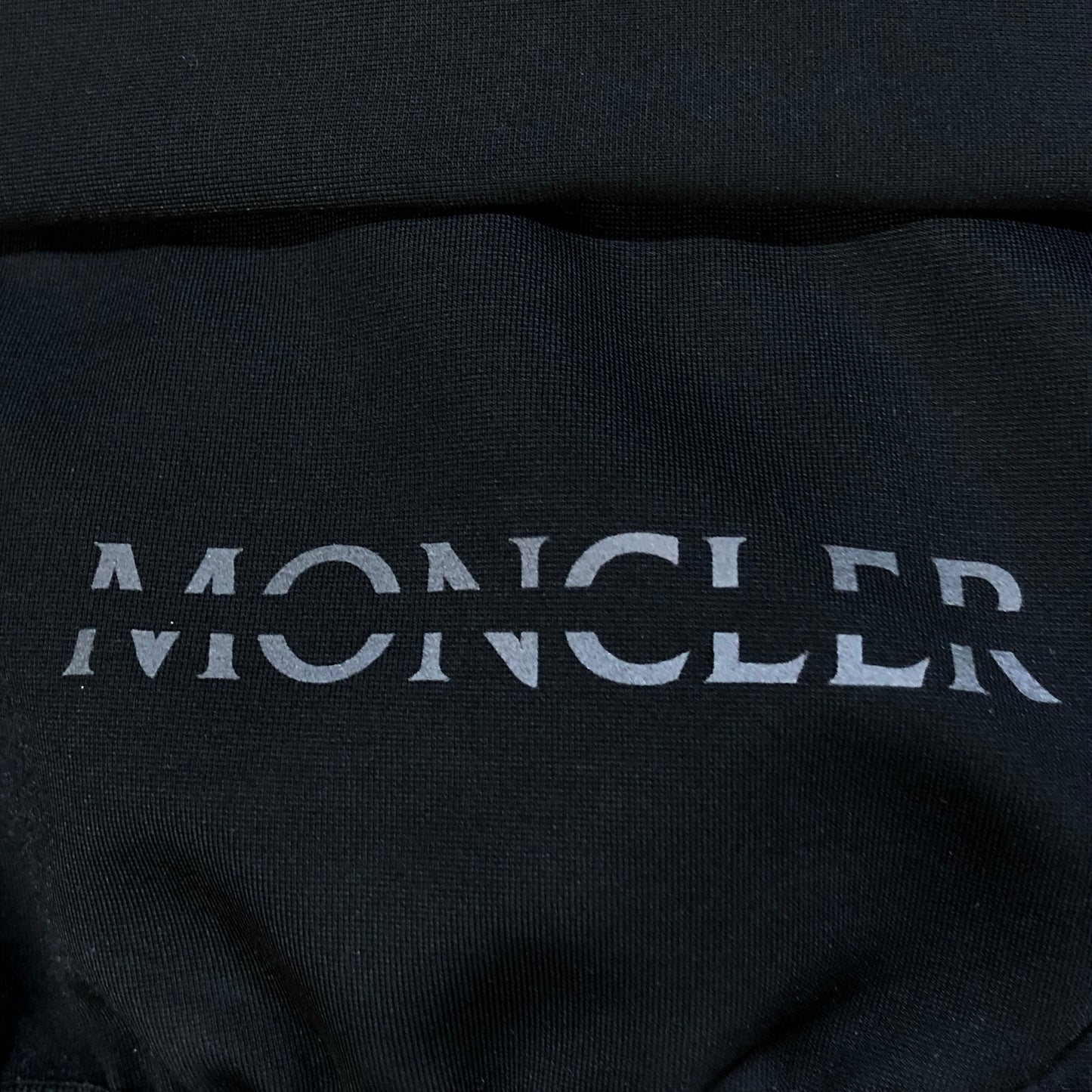 Moncler Black Hooded Jacket Size 7