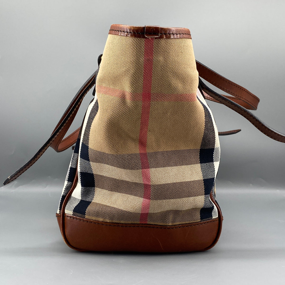 Burberry Canterbury House Check Tote Bag