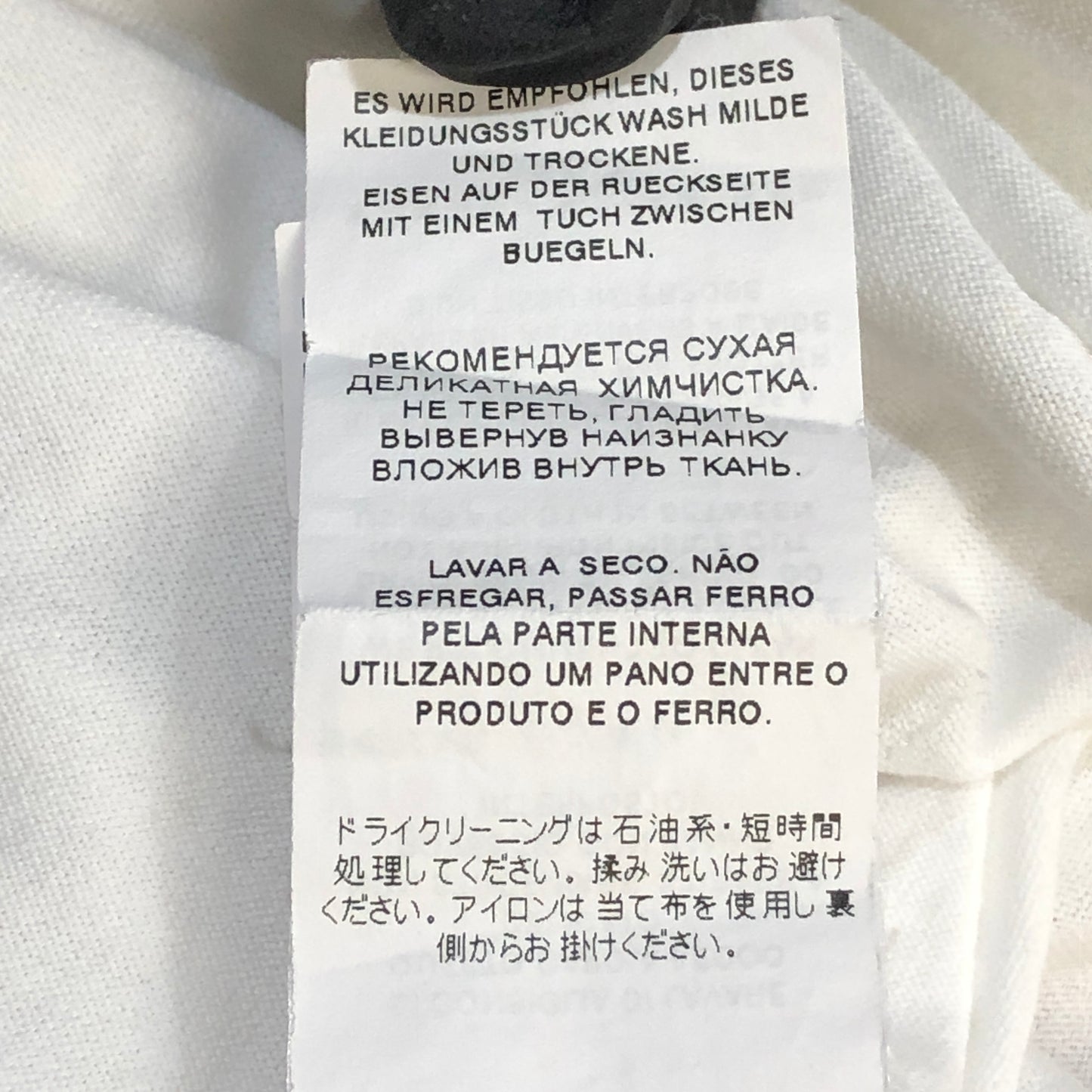 Dolce & Gabbana White Short Sleeve T‑Shirt