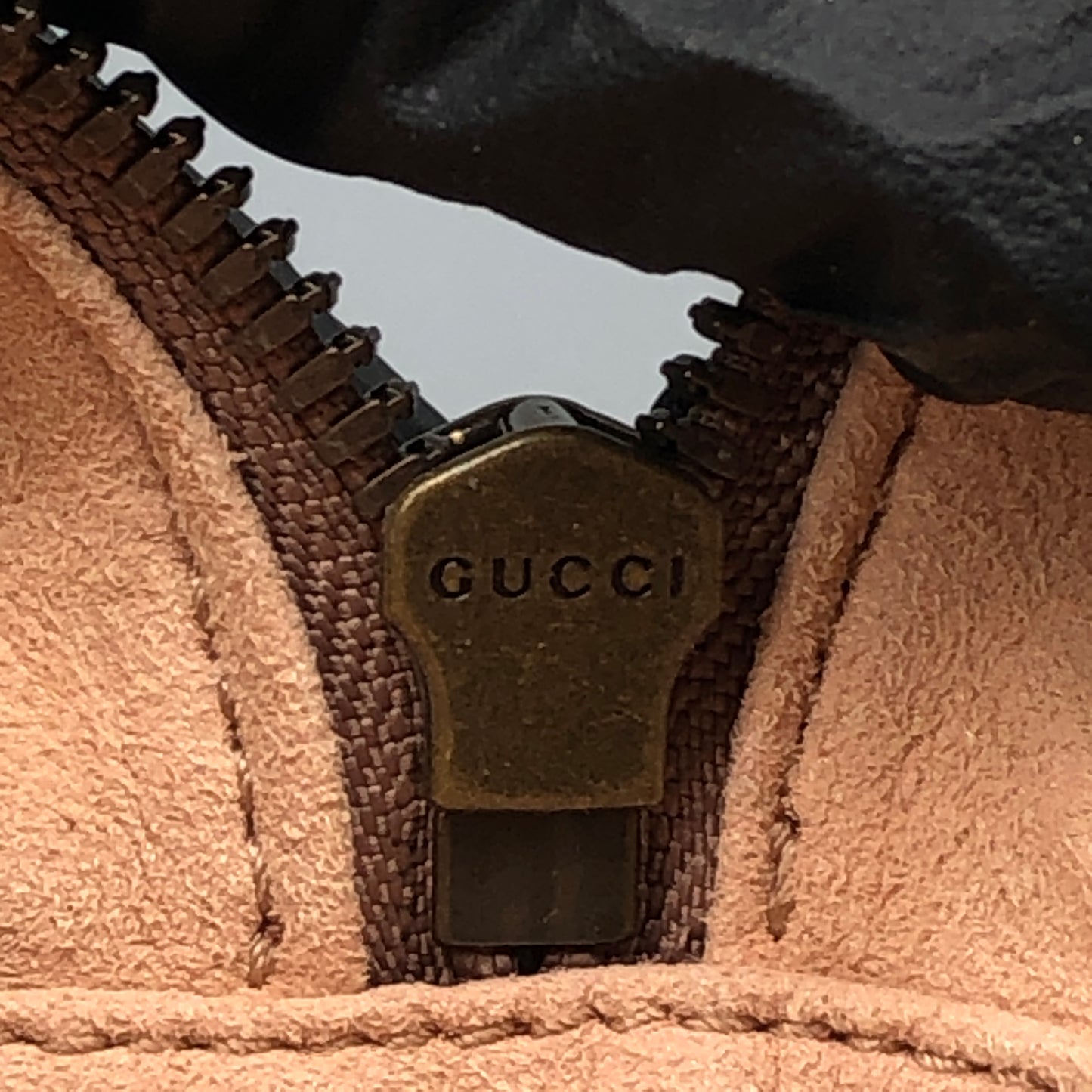 Gucci Dirty Pink Quilted Pearl GG Camera Crossbody Bag