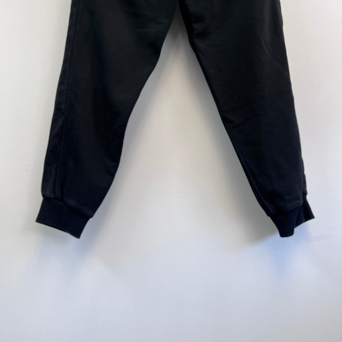 Burberry Black Side Check Stripe Jogger Pants Size S