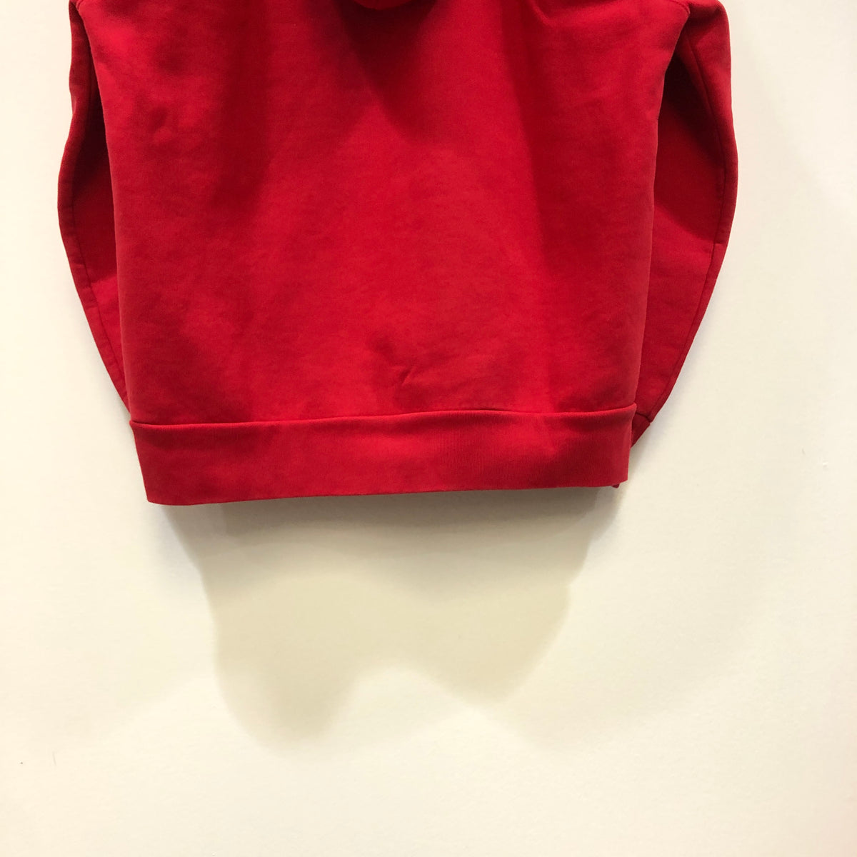 Burberry Red Vintage Crest Logo Hoodie Size M