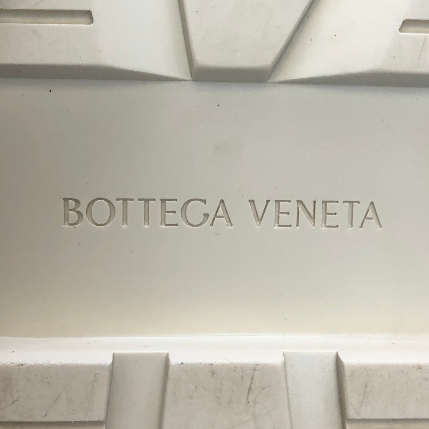 Bottega Veneta Women's Lug Smooth Calfskin Chelsea Mid-Calf Boots 36 White