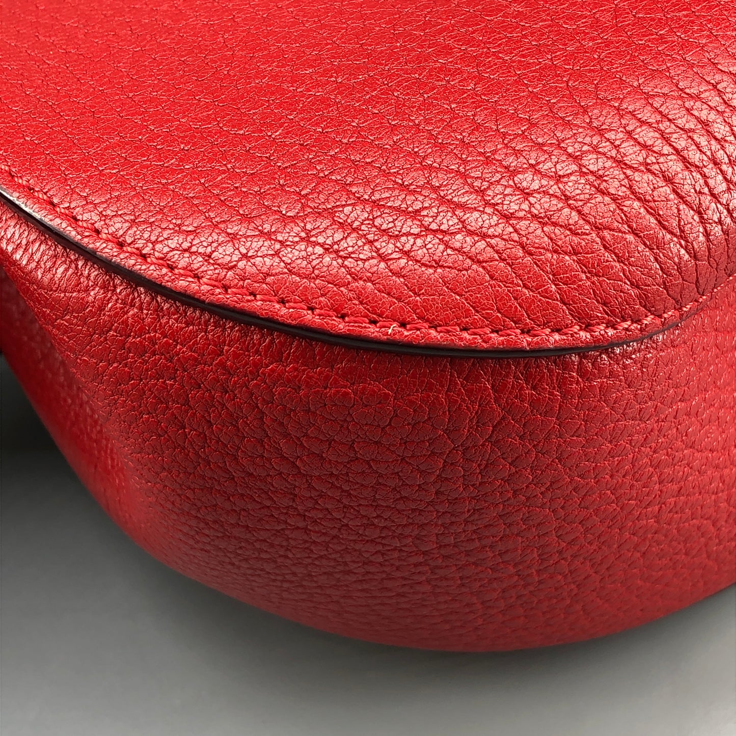 Chloe Drew Medium Leather Crossbody Bag Red