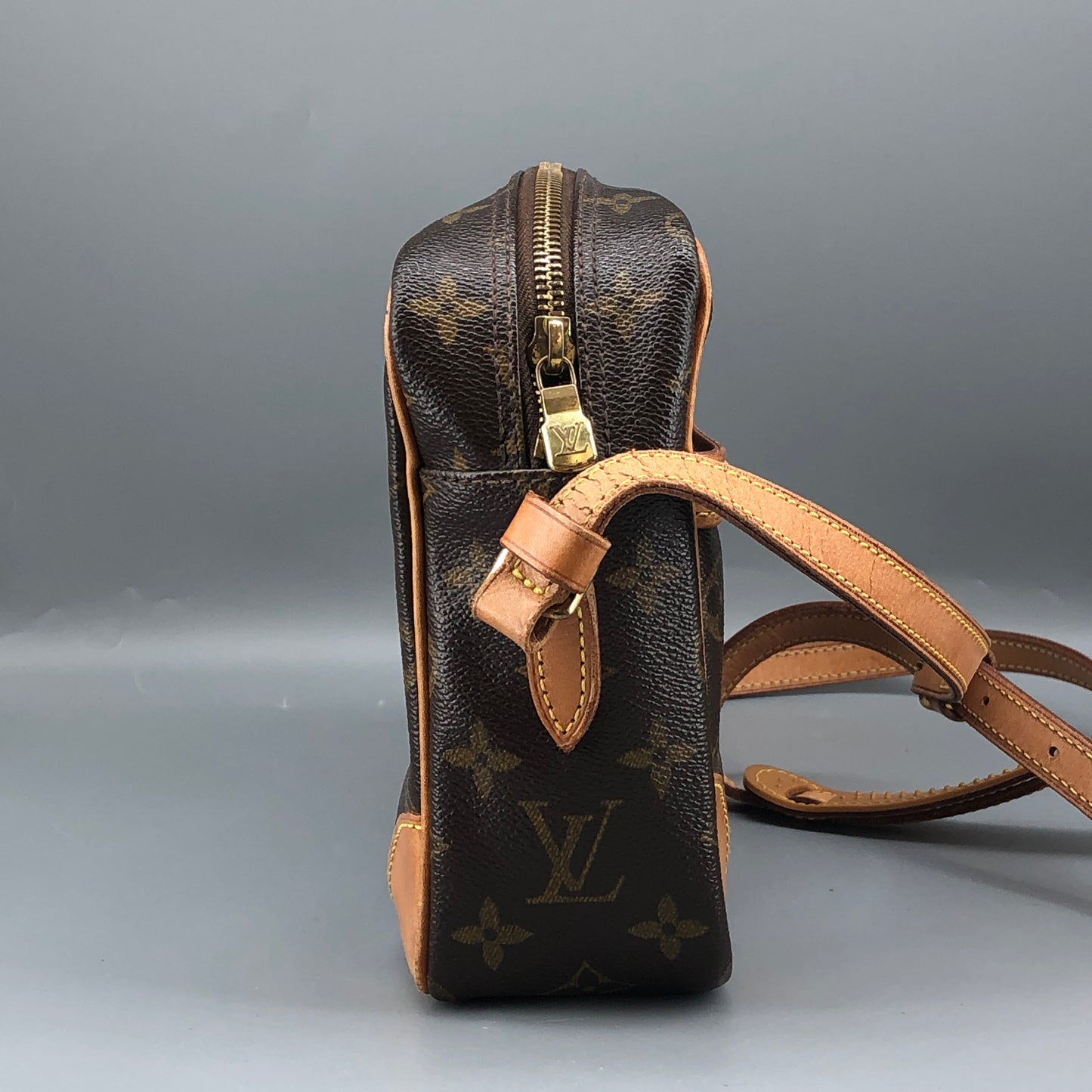 Louis Vuitton Trocadero 27 Monogram Canvas Shoulder Bag Brown