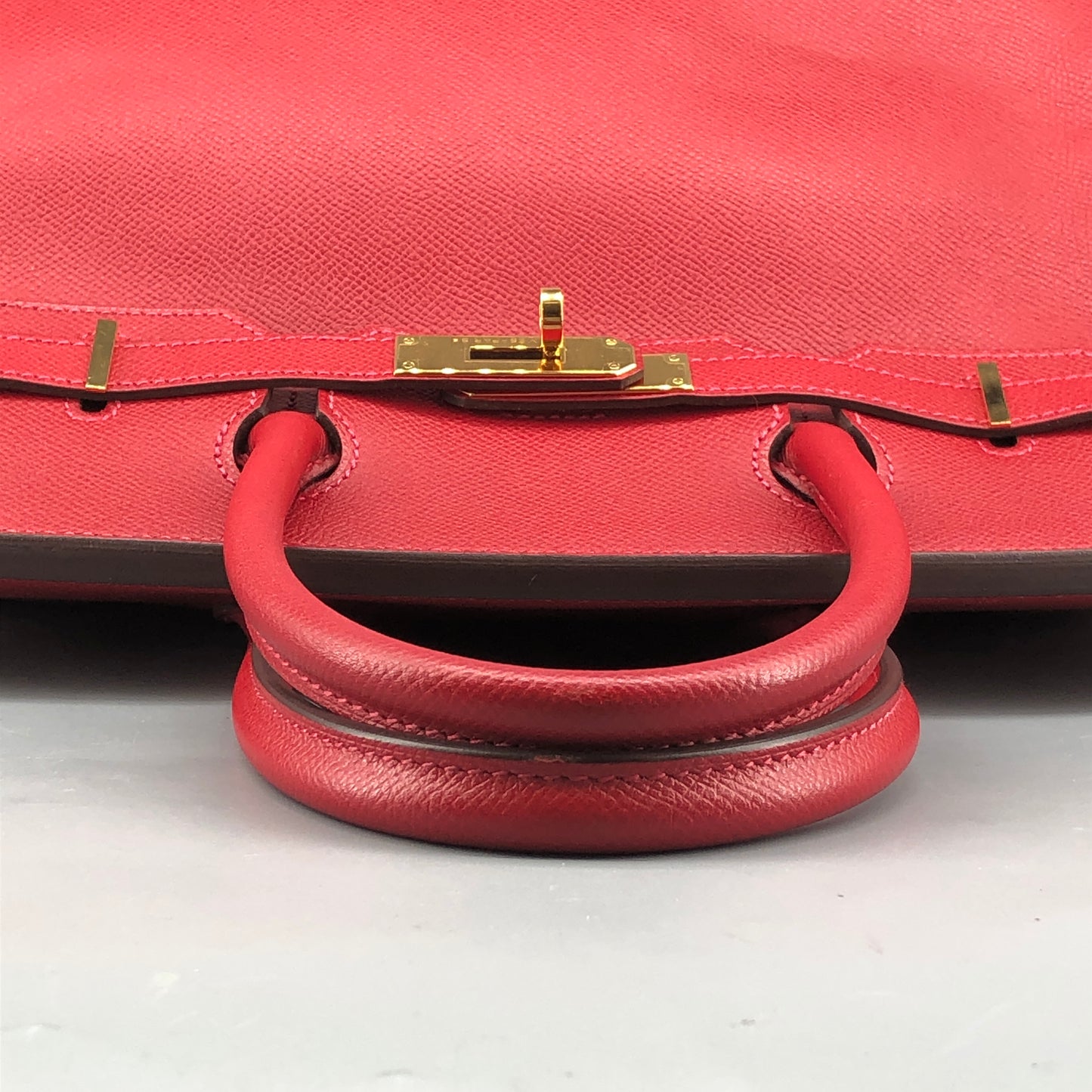 Hermes 2015 Birkin 30  Handbag  Red