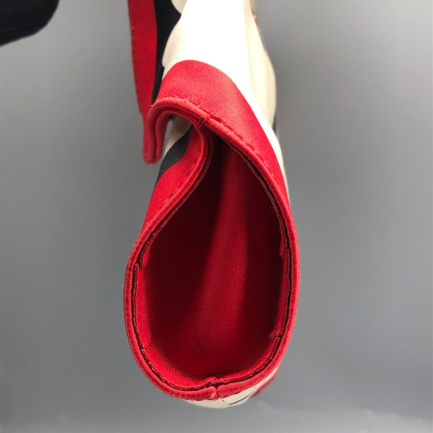 Alexander McQueen De Manta Clutch Red/Cream