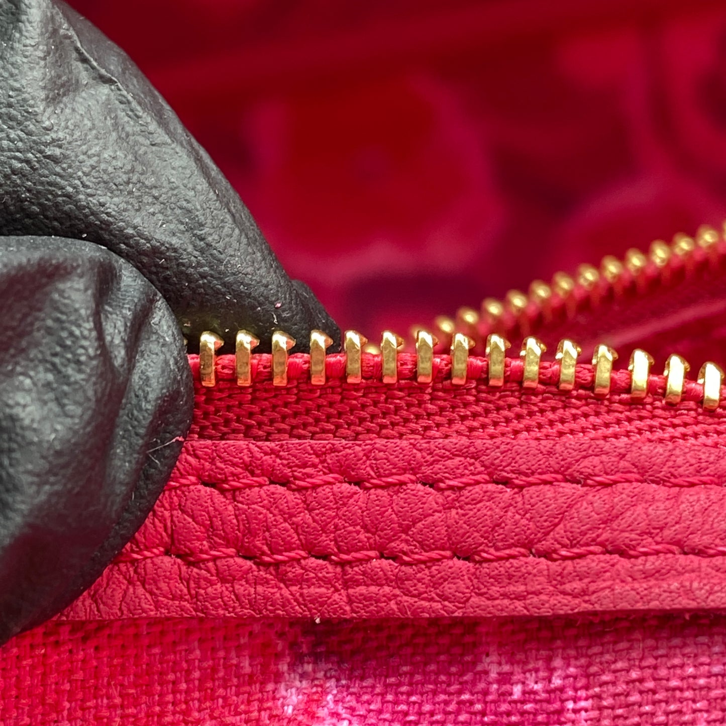 Louis Vuitton MM Limited Edition Fuchsia Monogram Ikat Neverfull Tote Bag