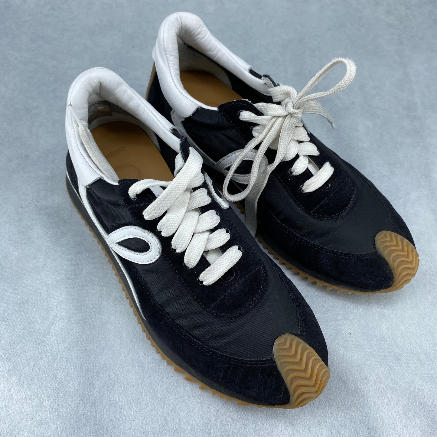 Loewe Women Black Flow Runner Sneakers Size 38