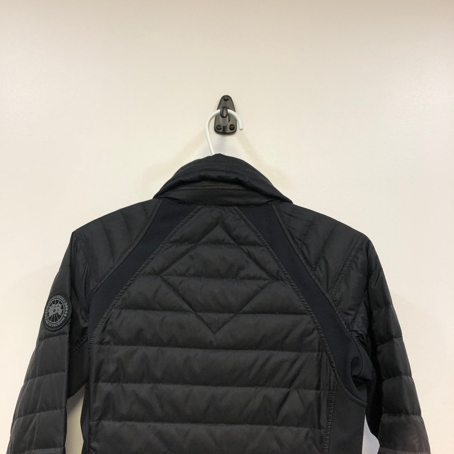 Canada Goose Black Quilted Down Puffer Jacket Size 2XS