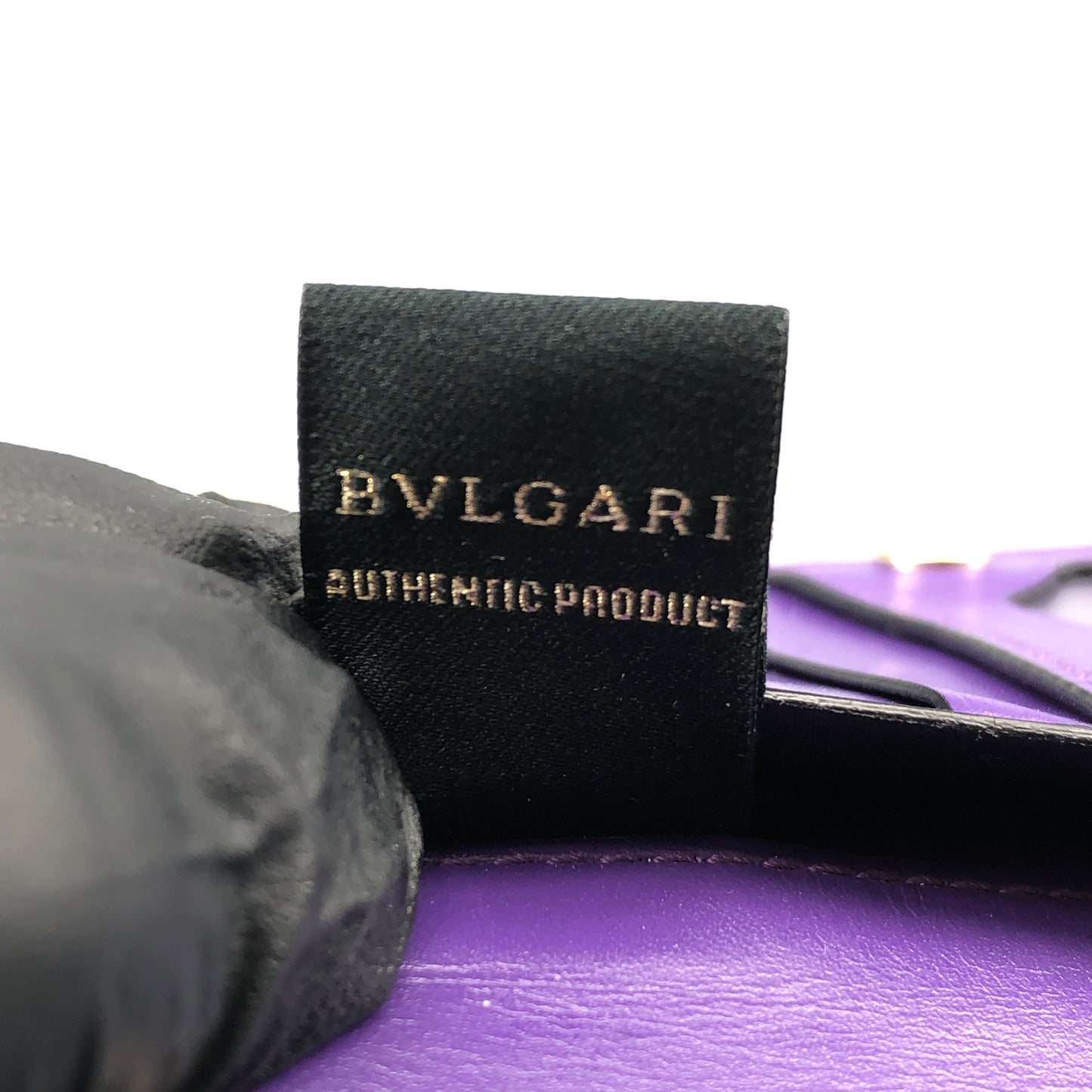 Bvlgari Serpenti Forever Green & Purple Leather  Wallet