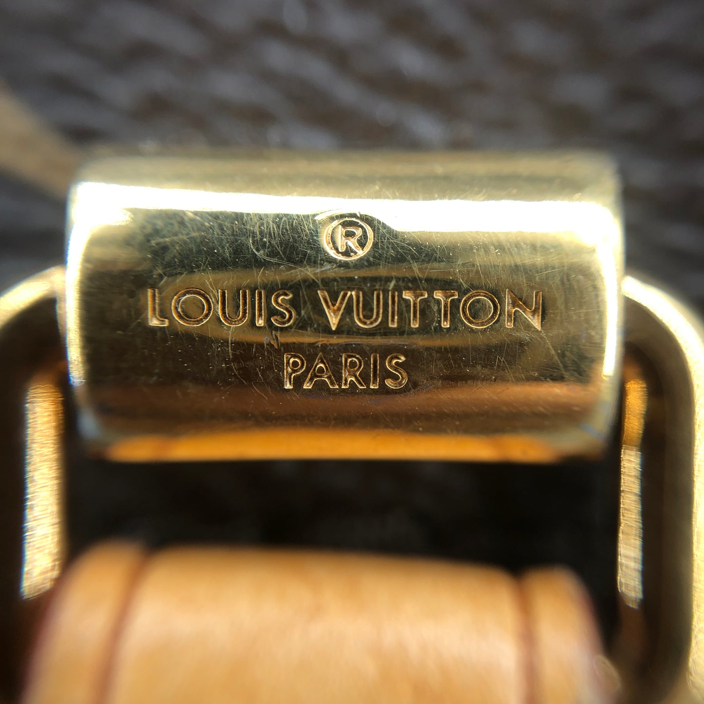 Louis Vuitton Monogram Pallas MM Handbag Brown