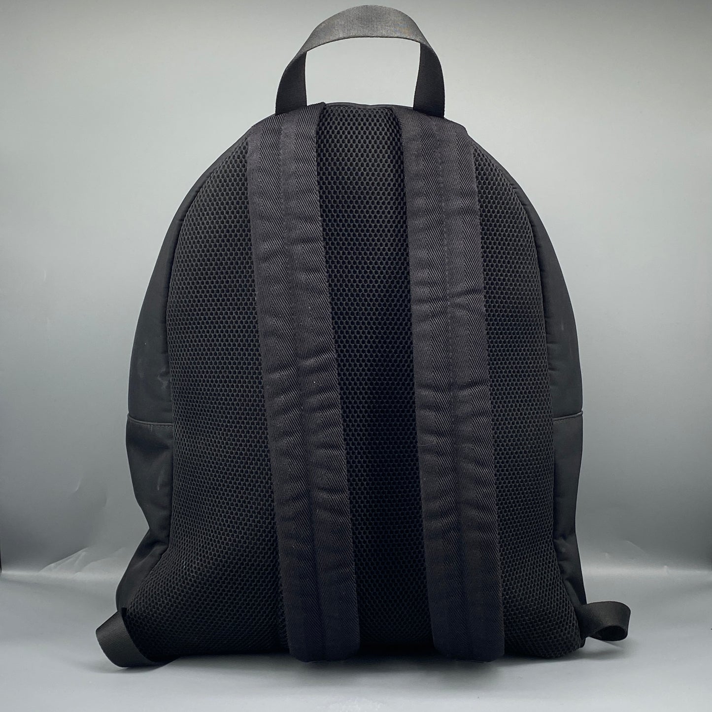 FENDI Black Nylon Monster Eyes Backpack