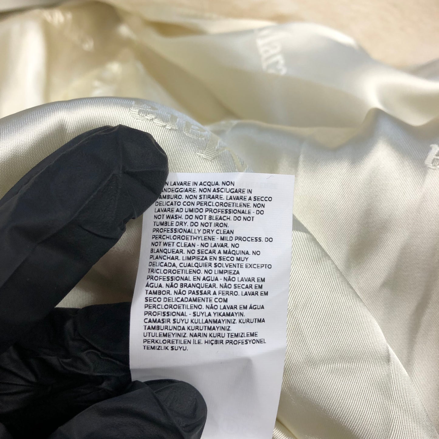 Max Mara Teddy Coat Size S Ivory