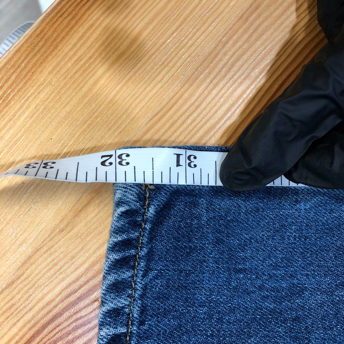 Burberry Blue Straight Leg Denim Jeans 38W 32L
