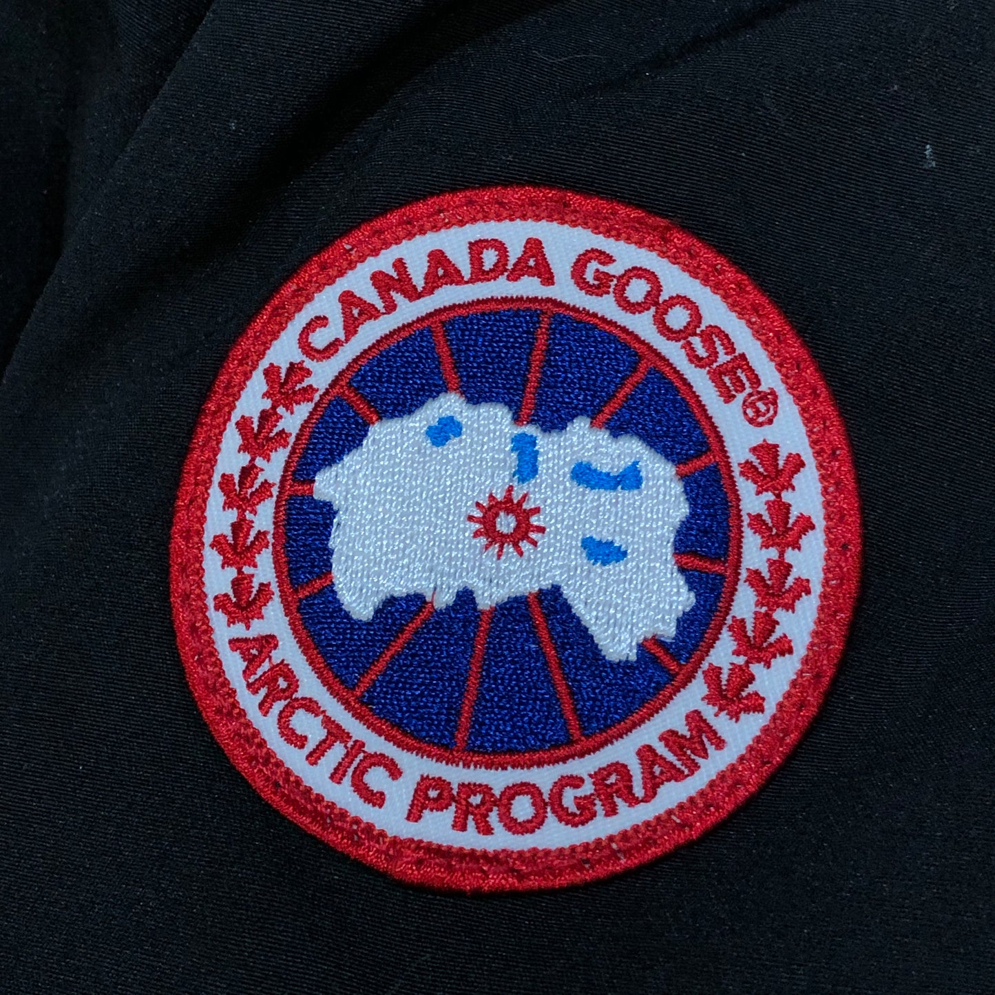 Canada Goose Black Mid-Length Fur Hood Parka Size S