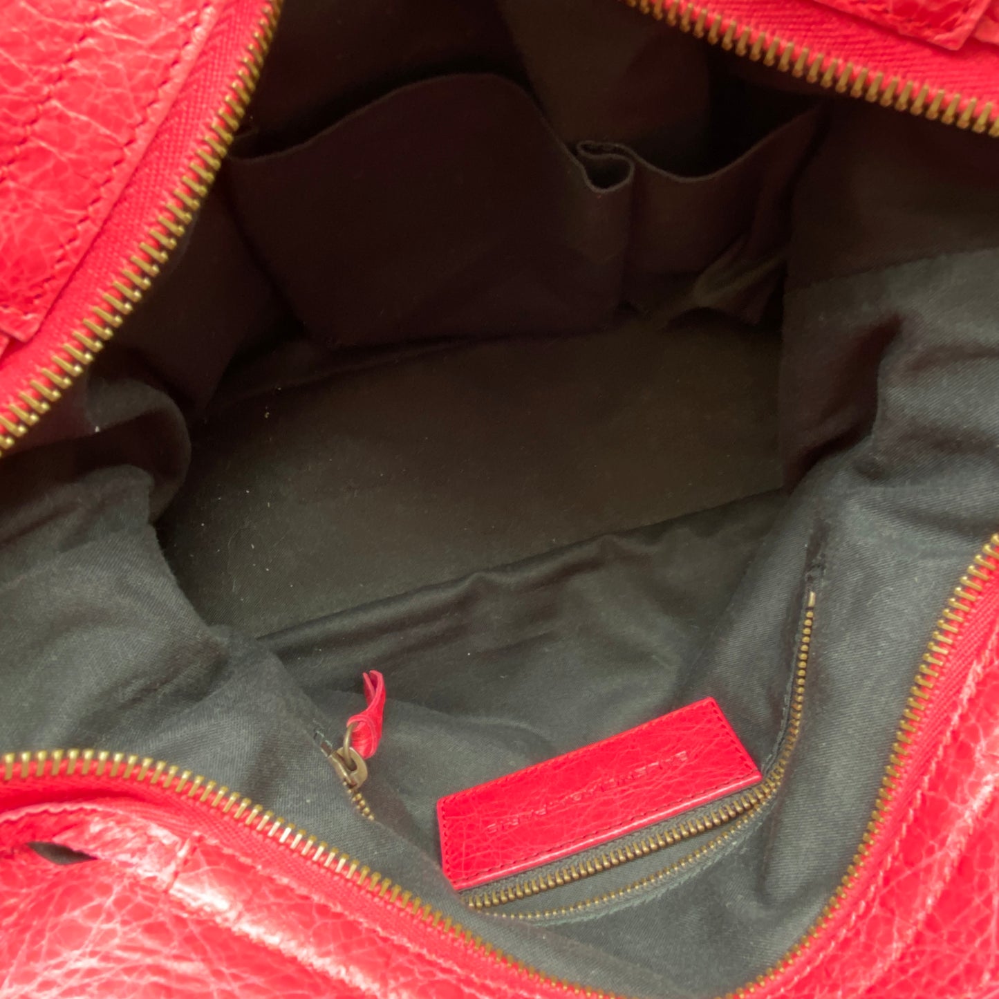 Balenciaga Classic City Bag  Red