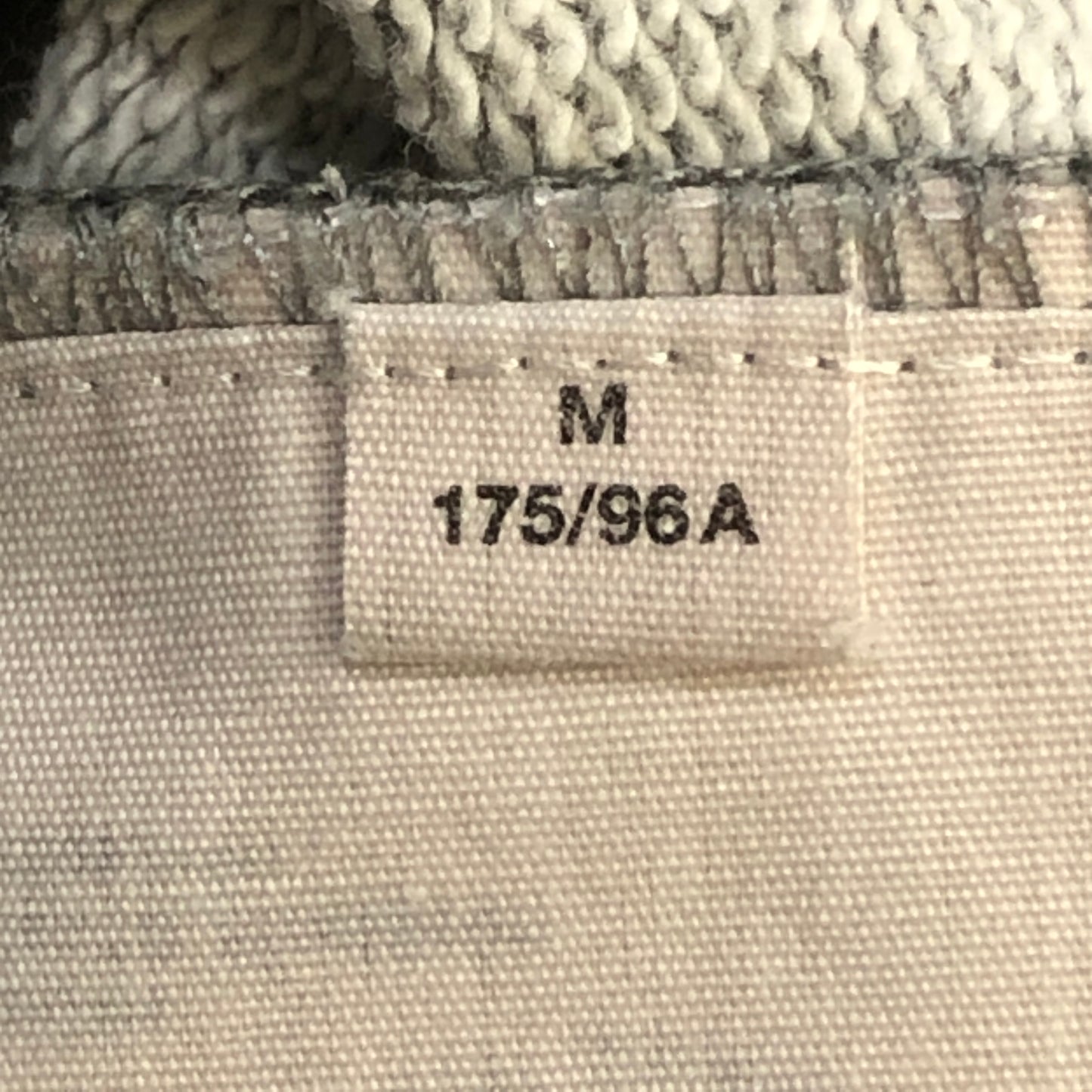 Acne Studios Grey Crew Neck Cotton Sweatshirt Size M